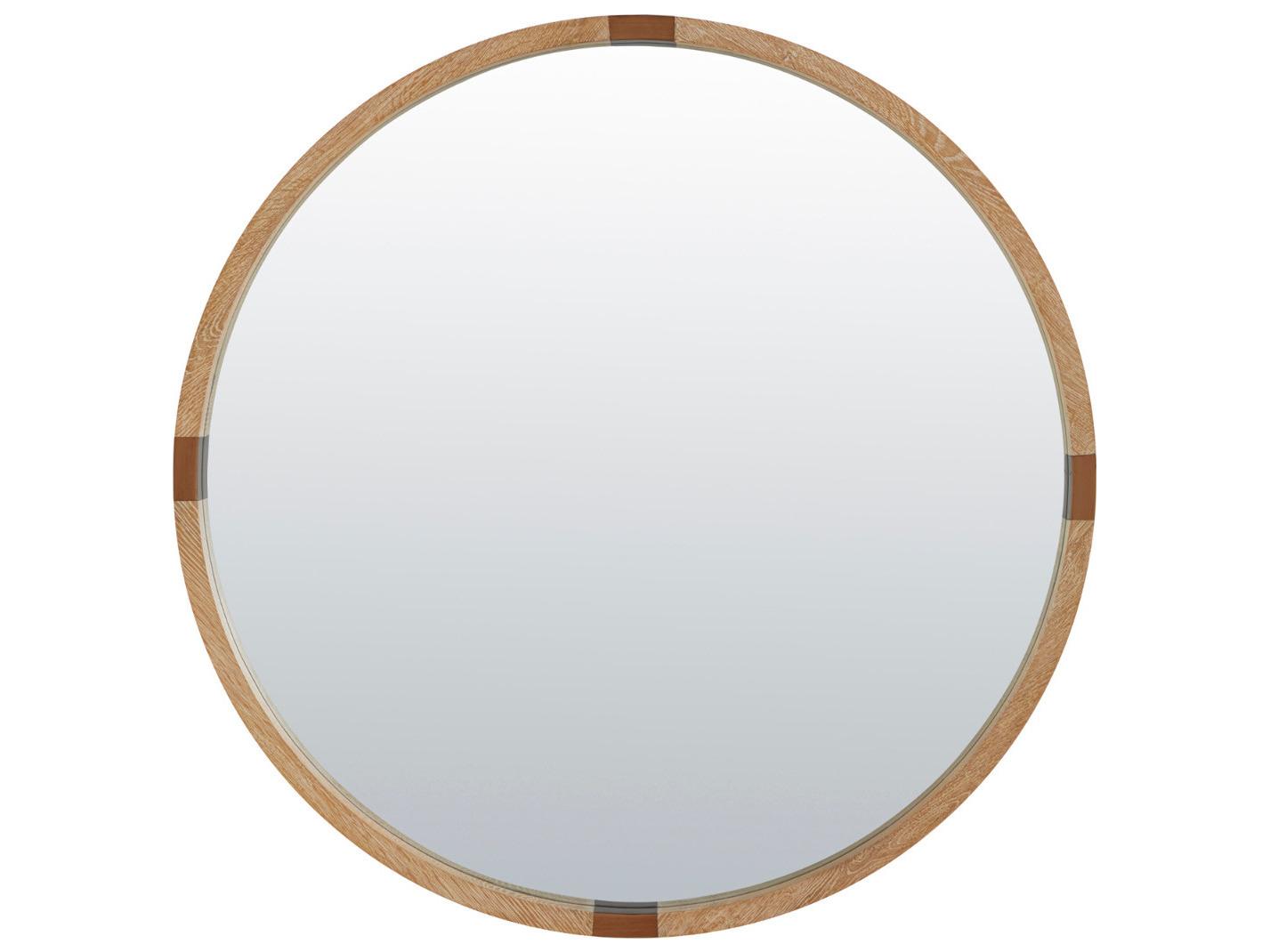 Gabby Zion Antique Bronze Seaside Natural Wall Mirror Round