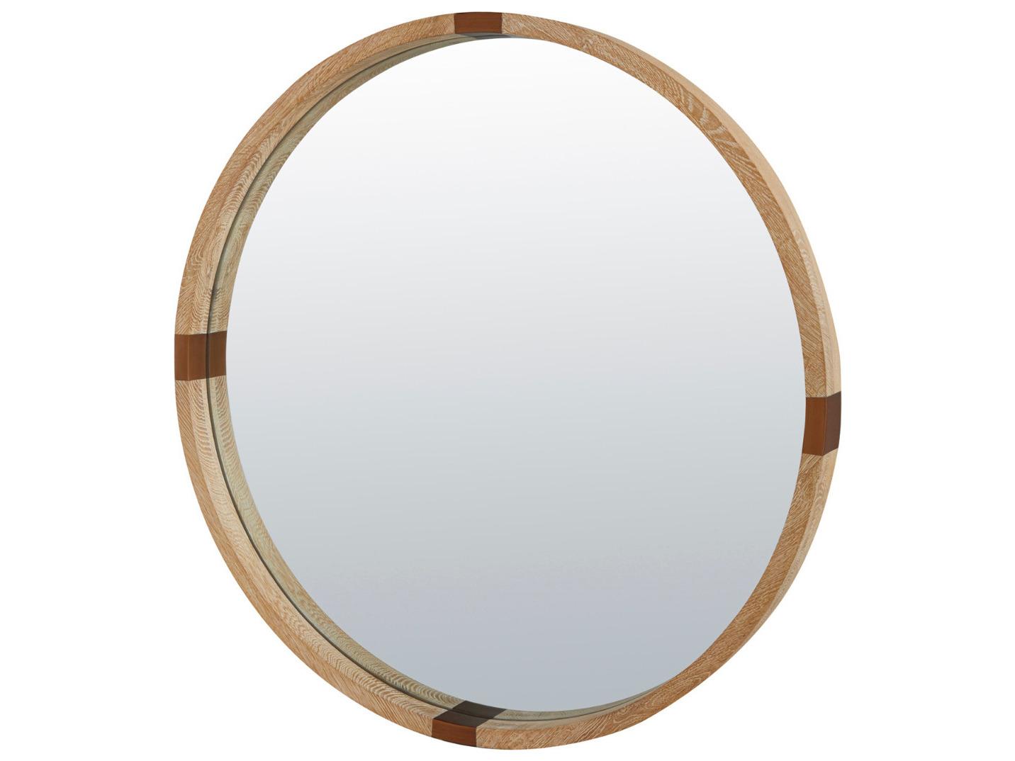 Gabby Zion Antique Bronze Seaside Natural Wall Mirror Round