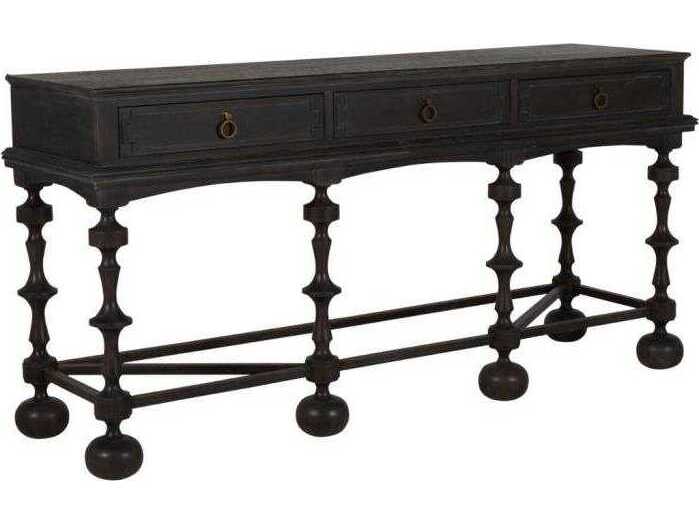 Gabby Arrington Rectangular Wood Cerused Ash Console Table