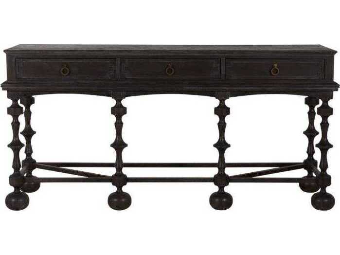 Gabby Arrington Rectangular Wood Cerused Ash Console Table