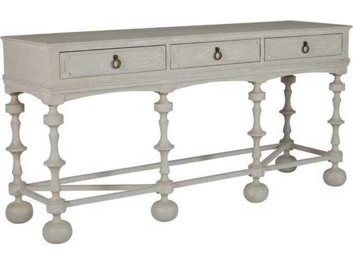 Gabby Arrington Rectangular Wood Cerused Ash Console Table