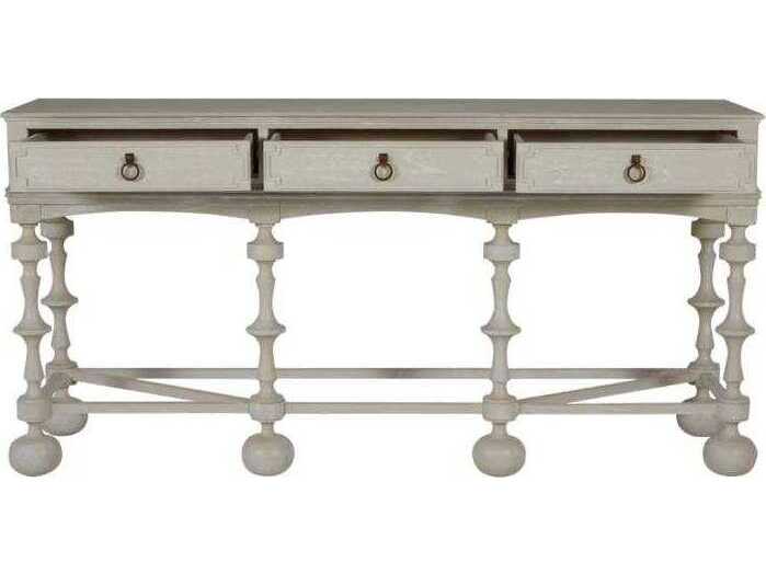 Gabby Arrington Rectangular Wood Cerused Ash Console Table