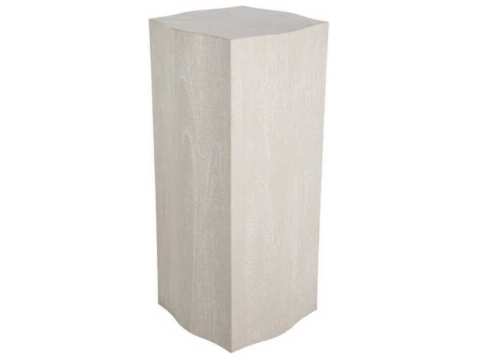 Gabby Wes Wood Cerused White End Table
