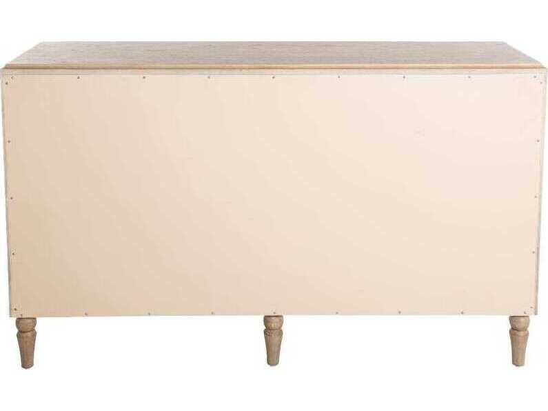 Gabby Everest Natural Mindi Wood Double Dresser