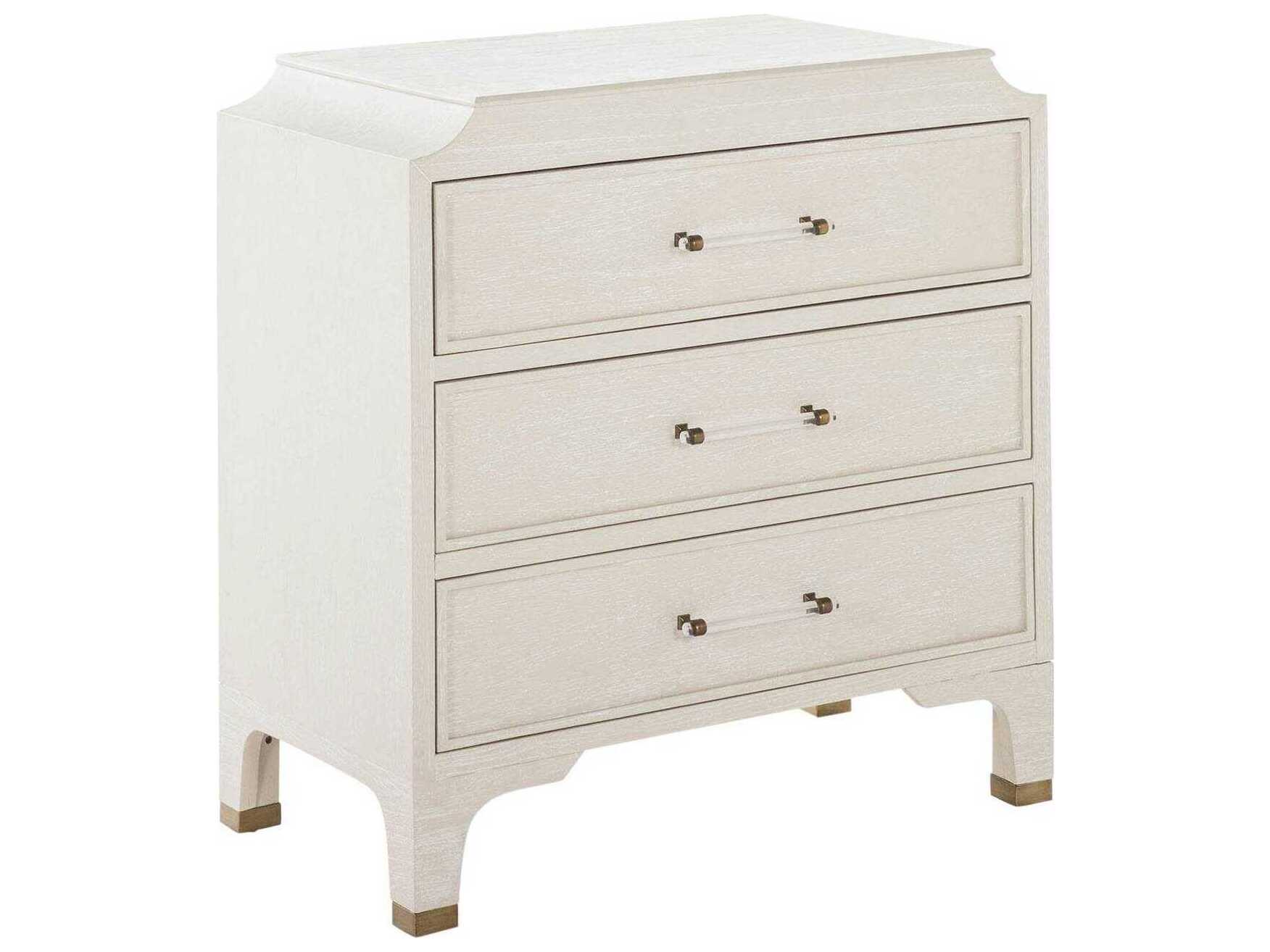 Gabby Alexandra White Mindi Wood Accent Chest
