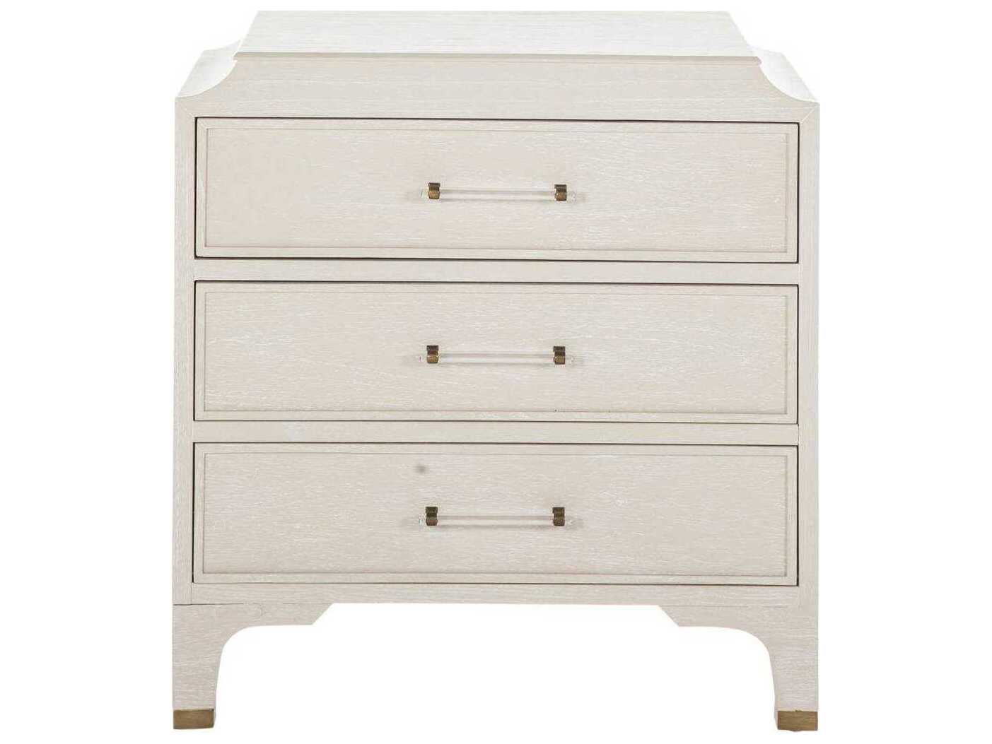 Gabby Alexandra White Mindi Wood Accent Chest