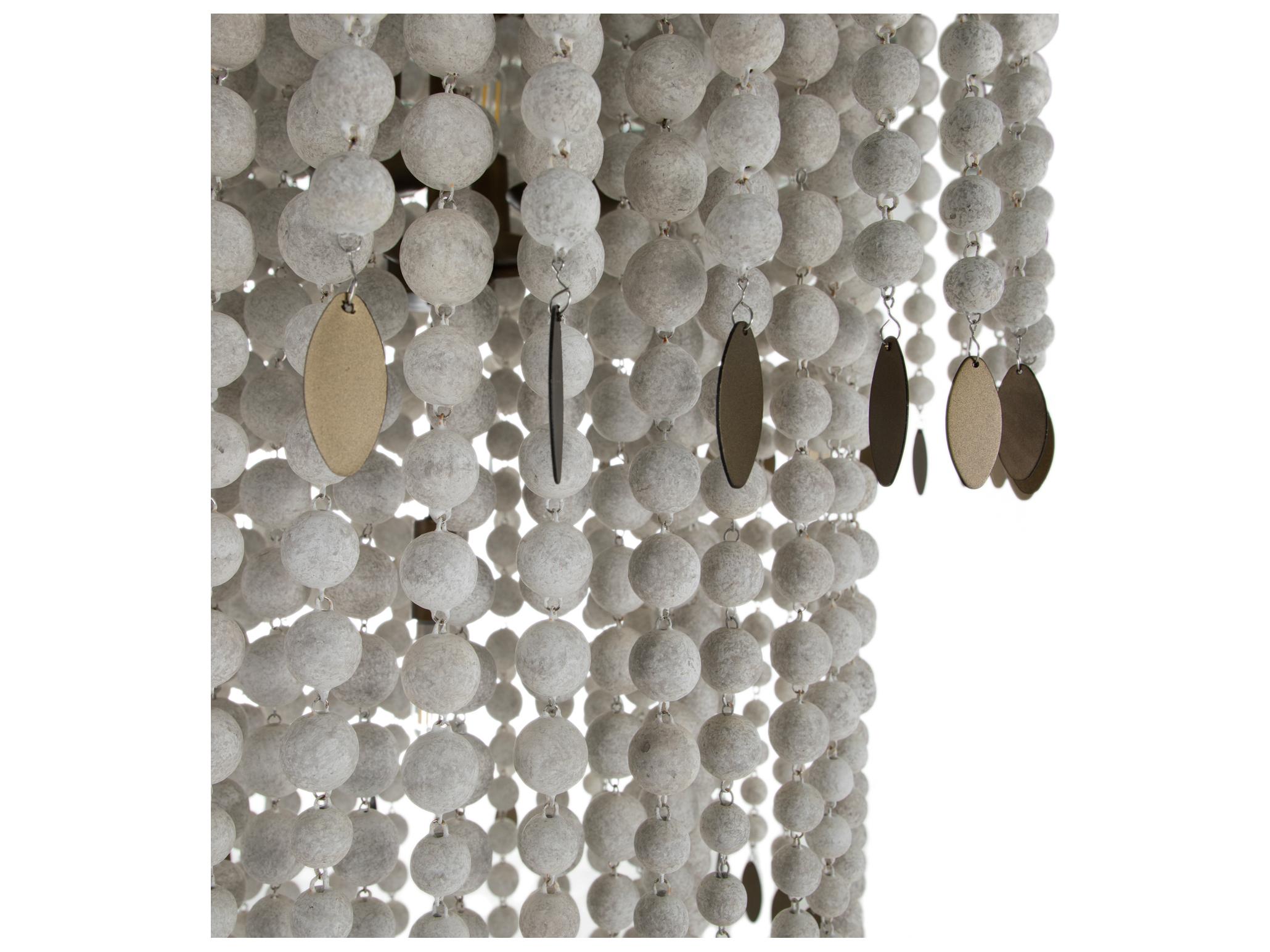 Gabby Dolores 4-Light Antique Grey Brushed Brass Traditional Pendant