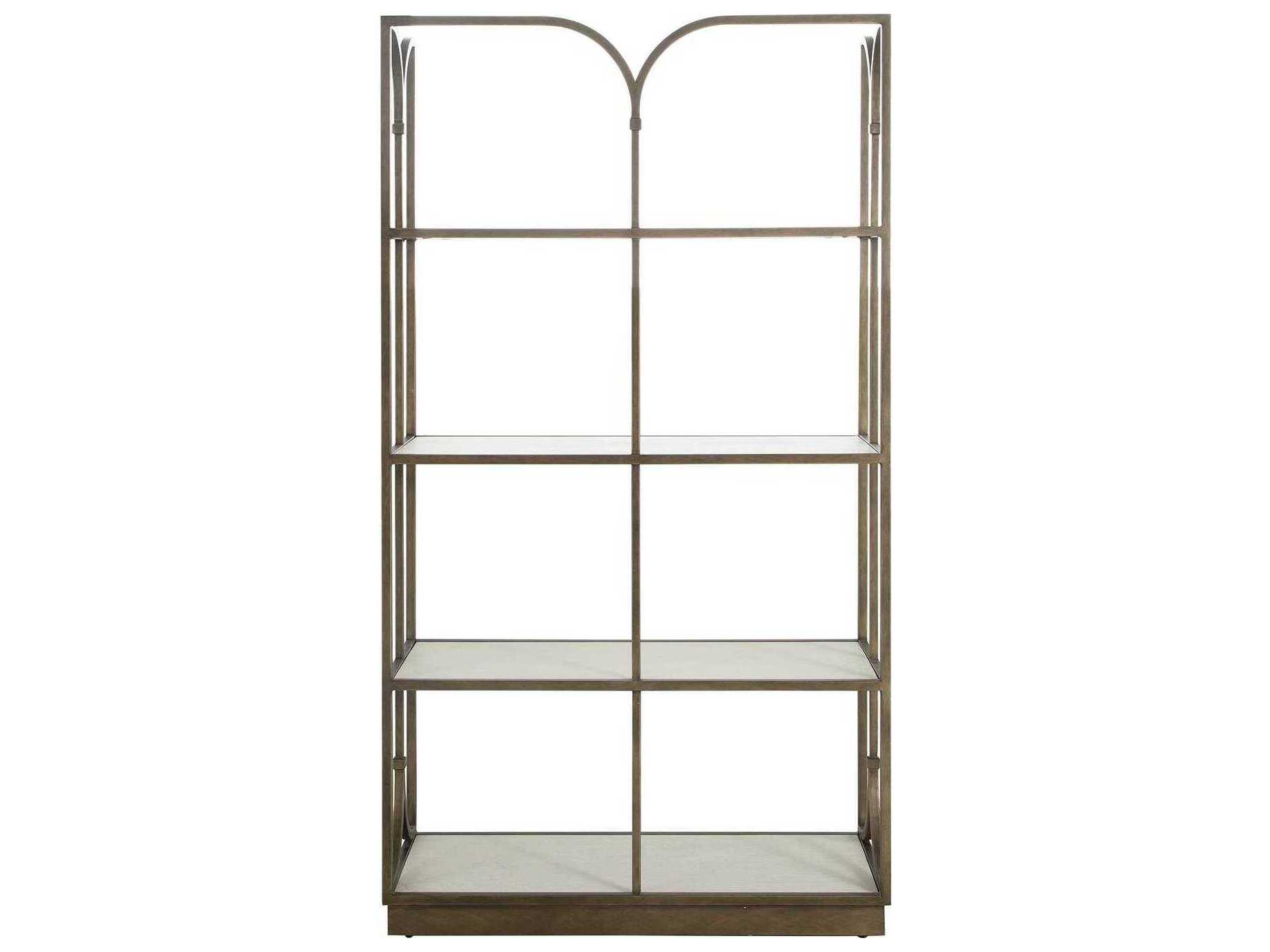 Gabby Belinda Cerused White Bookcase