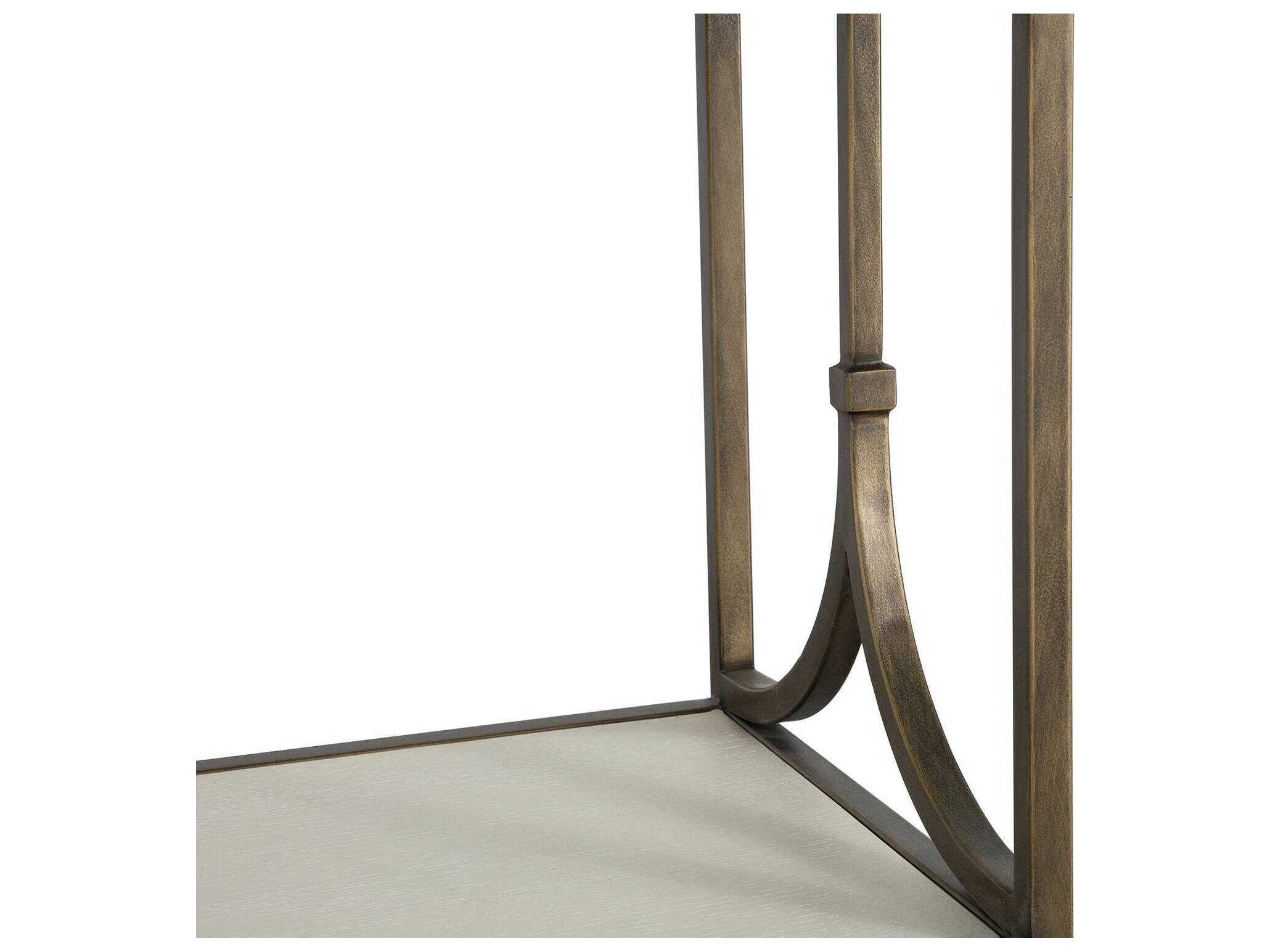 Gabby Belinda Cerused White Bookcase