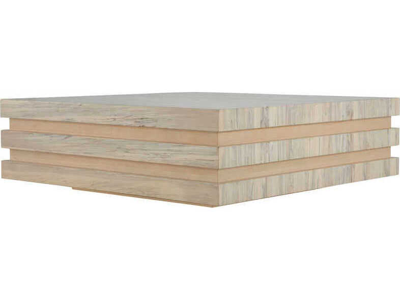 Gabby Bourne Square Wood Natural Spalted Coffee Table