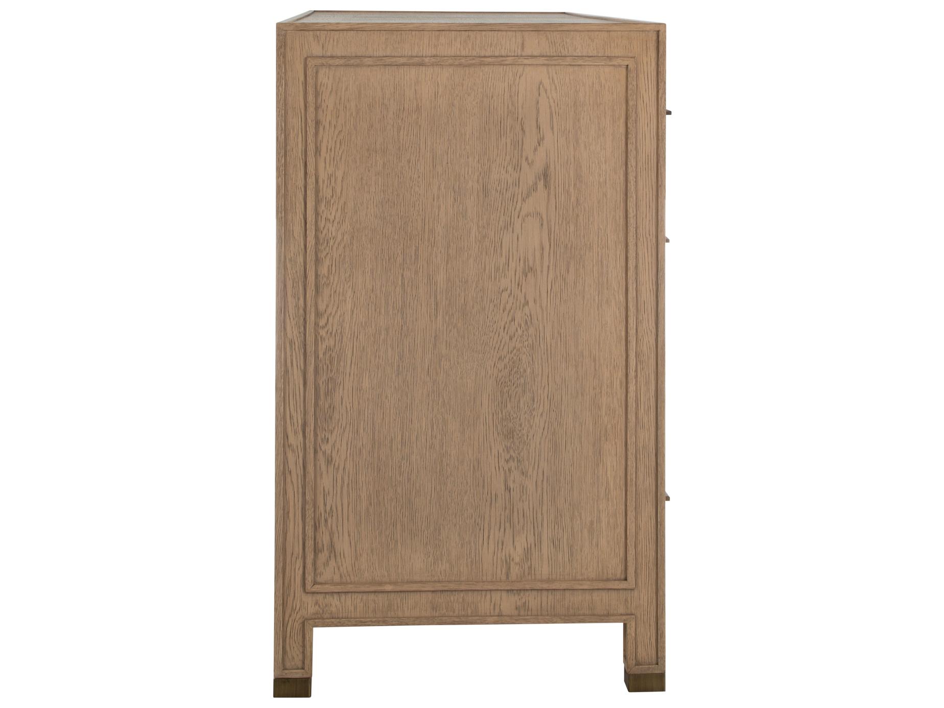 Gabby Jordan Oak Wood Double Dresser
