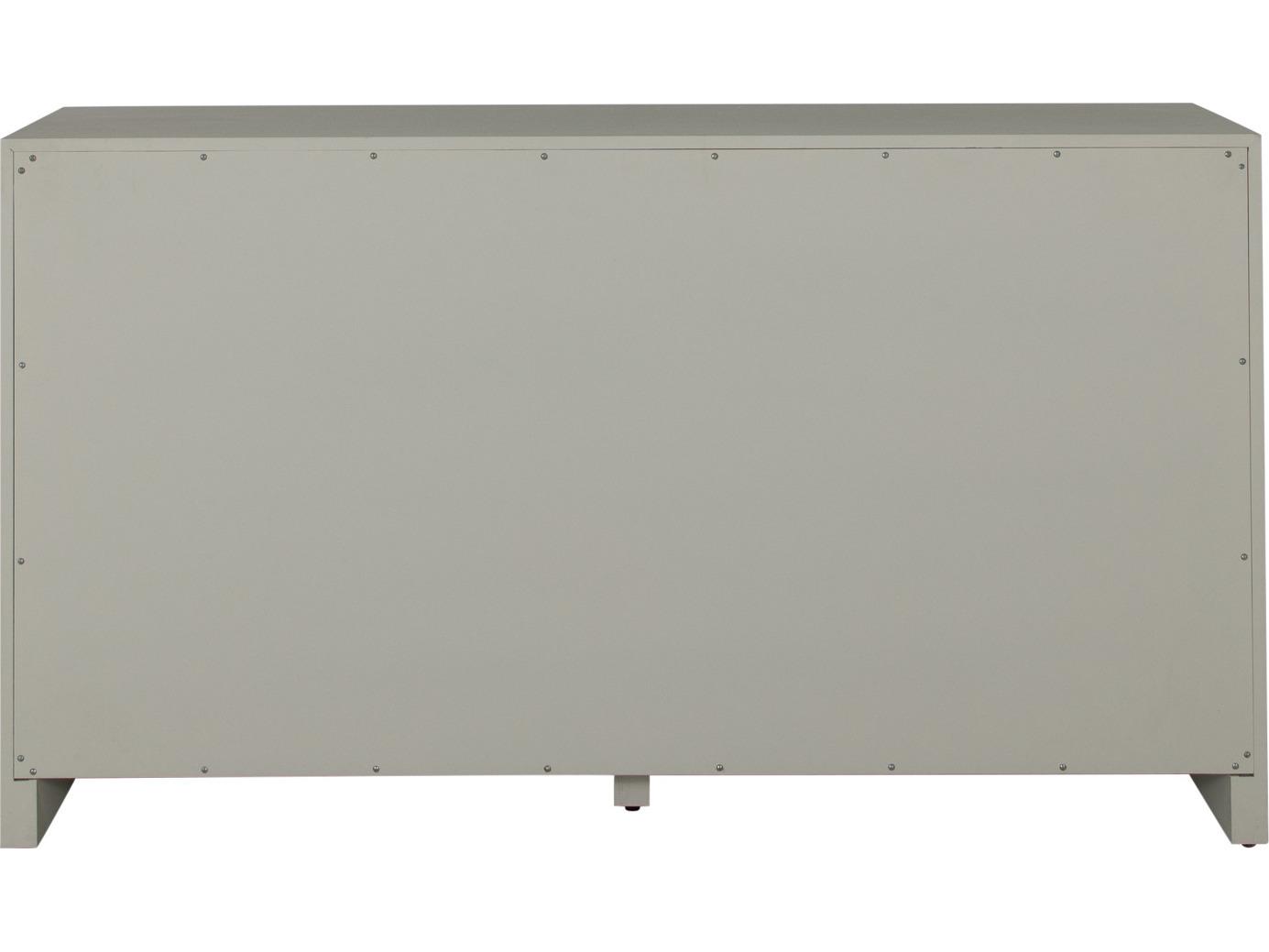 Gabby Alford 7-Drawers Gray Mindi Wood Double Dresser