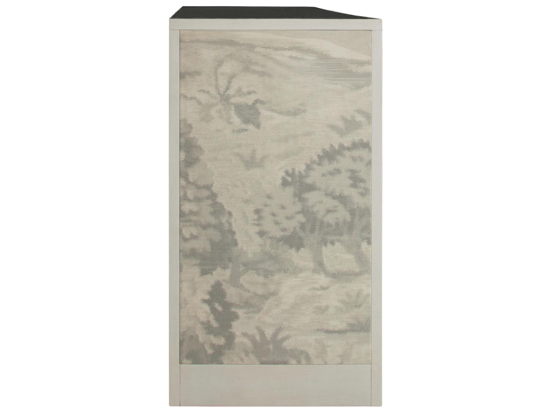 Gabby 72" Daliyah Oak Wood Custom Printed Fabric Natural Sideboard