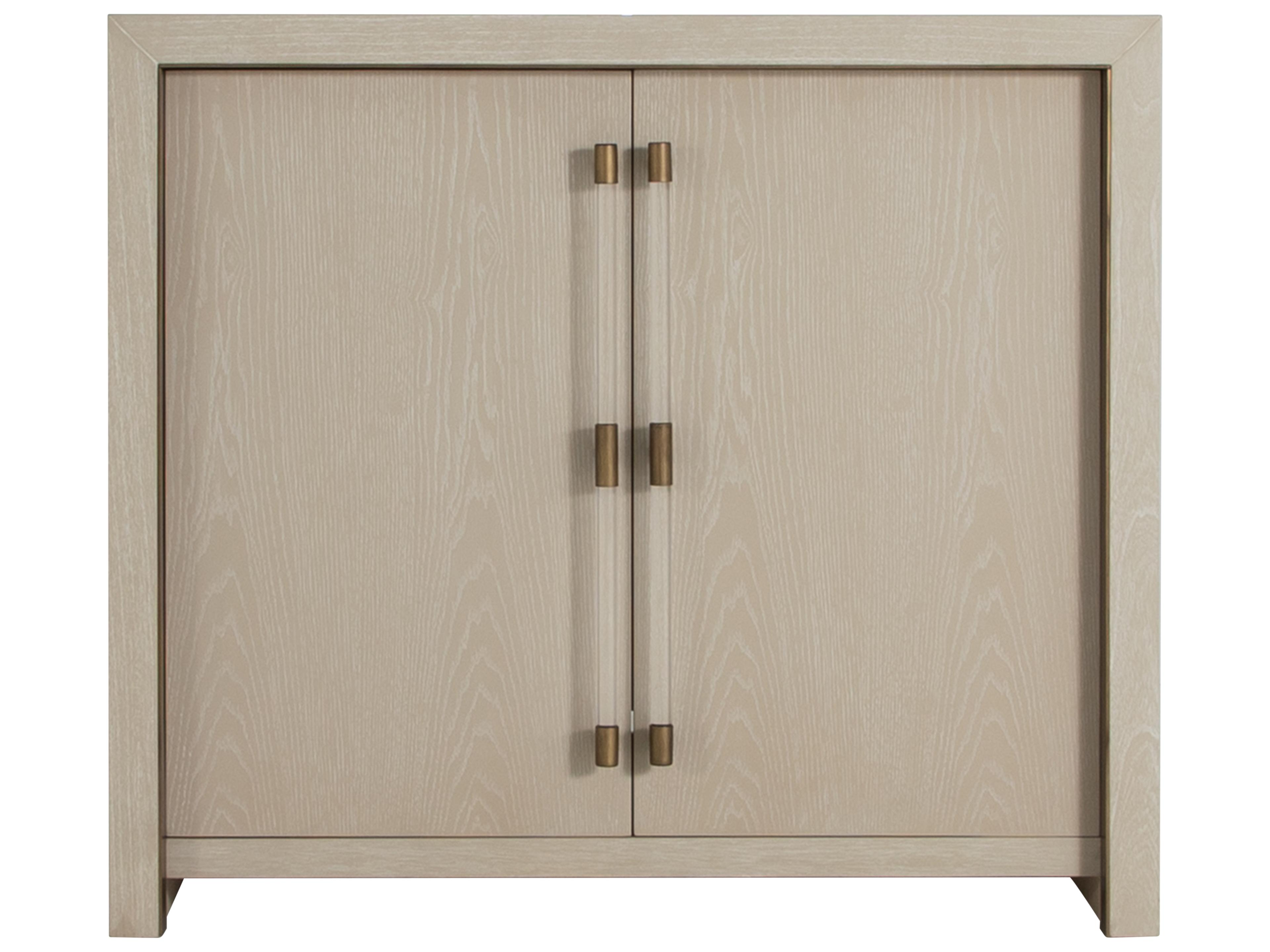 Gabby Winford Beige Oak Wood Accent Chest