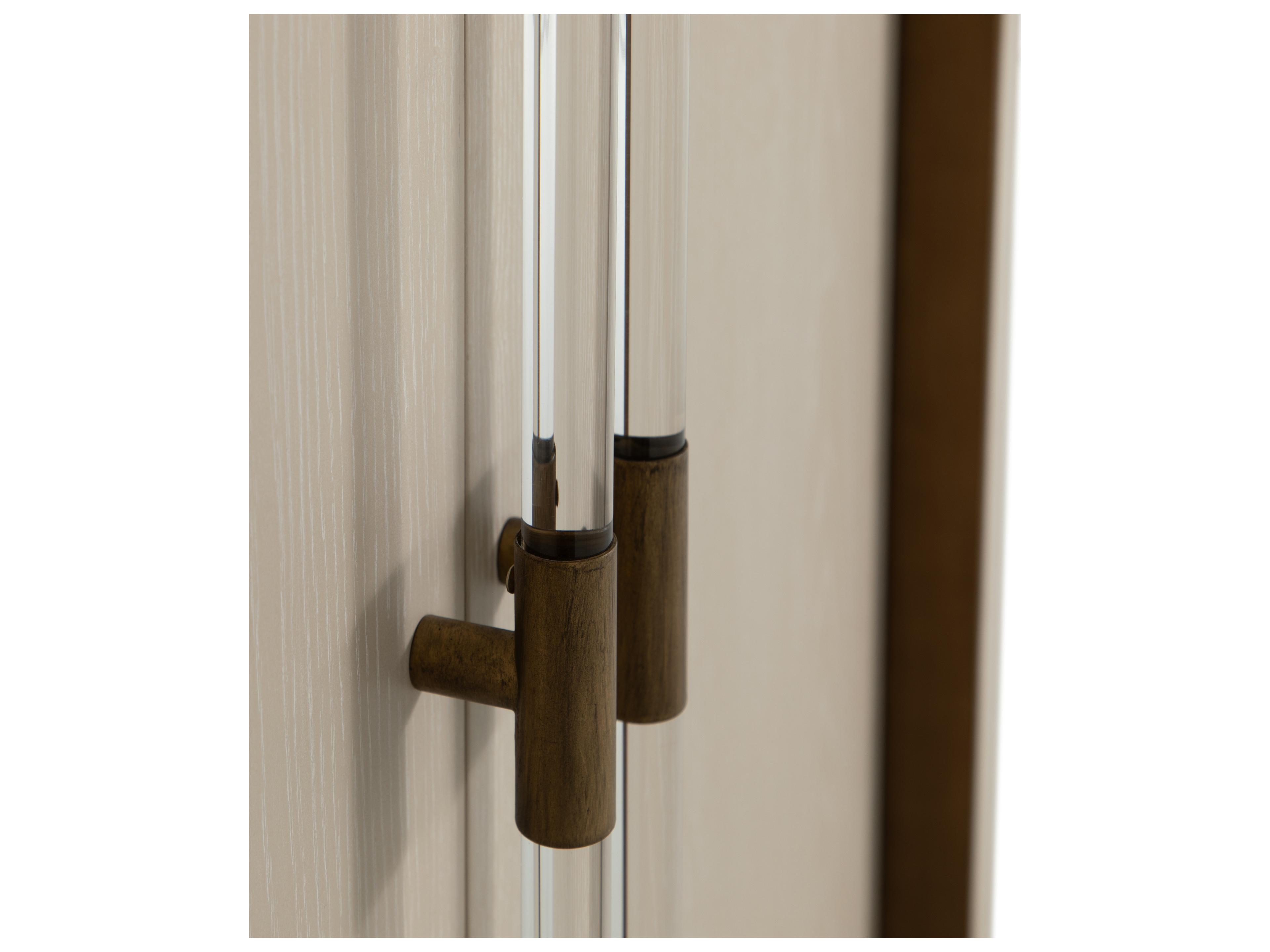 Gabby Winford Beige Oak Wood Accent Chest