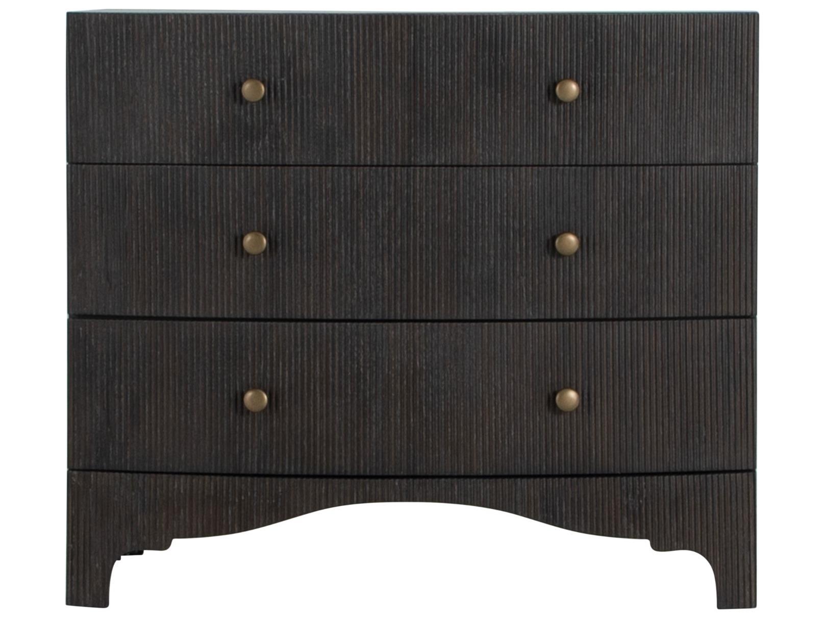Gabby Princeton Cerused Forest Black Brushed Bronze Mindi Wood Accent Chest