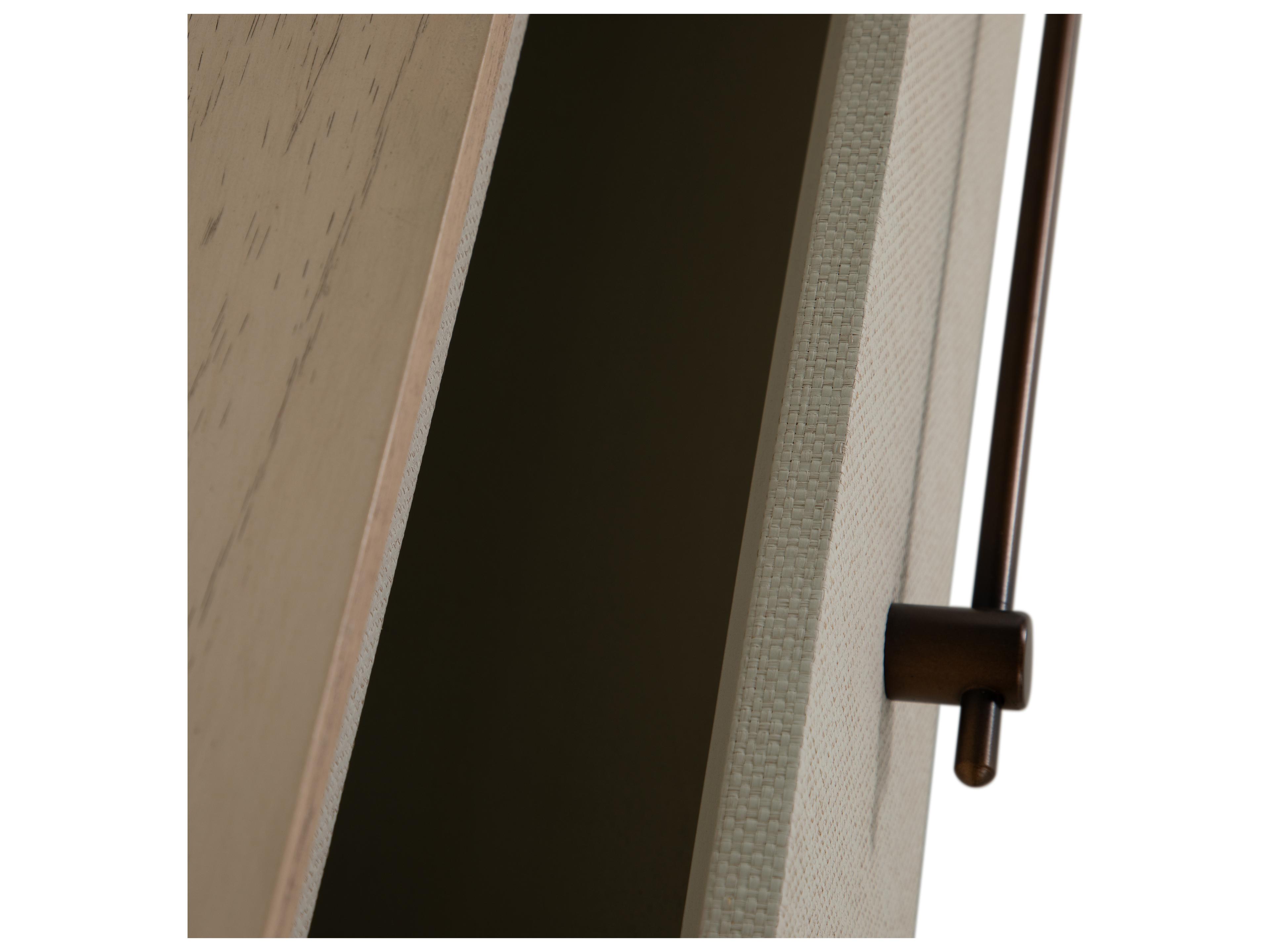 Gabby Crestine Natural Mindi Wood Accent Chest