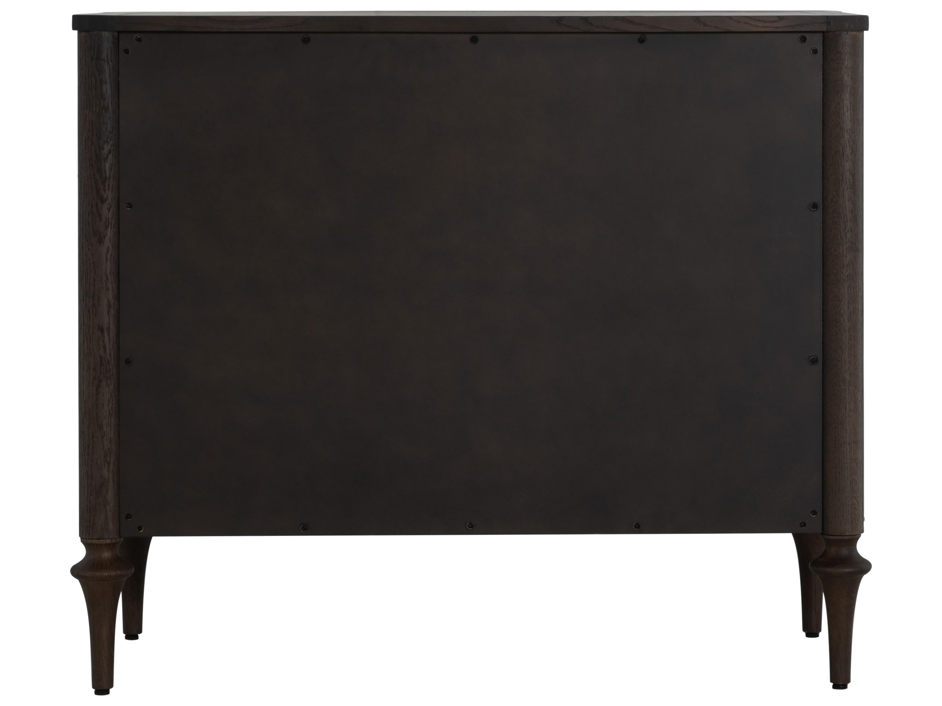 Gabby Andrea Brown Oak Wood Accent Chest