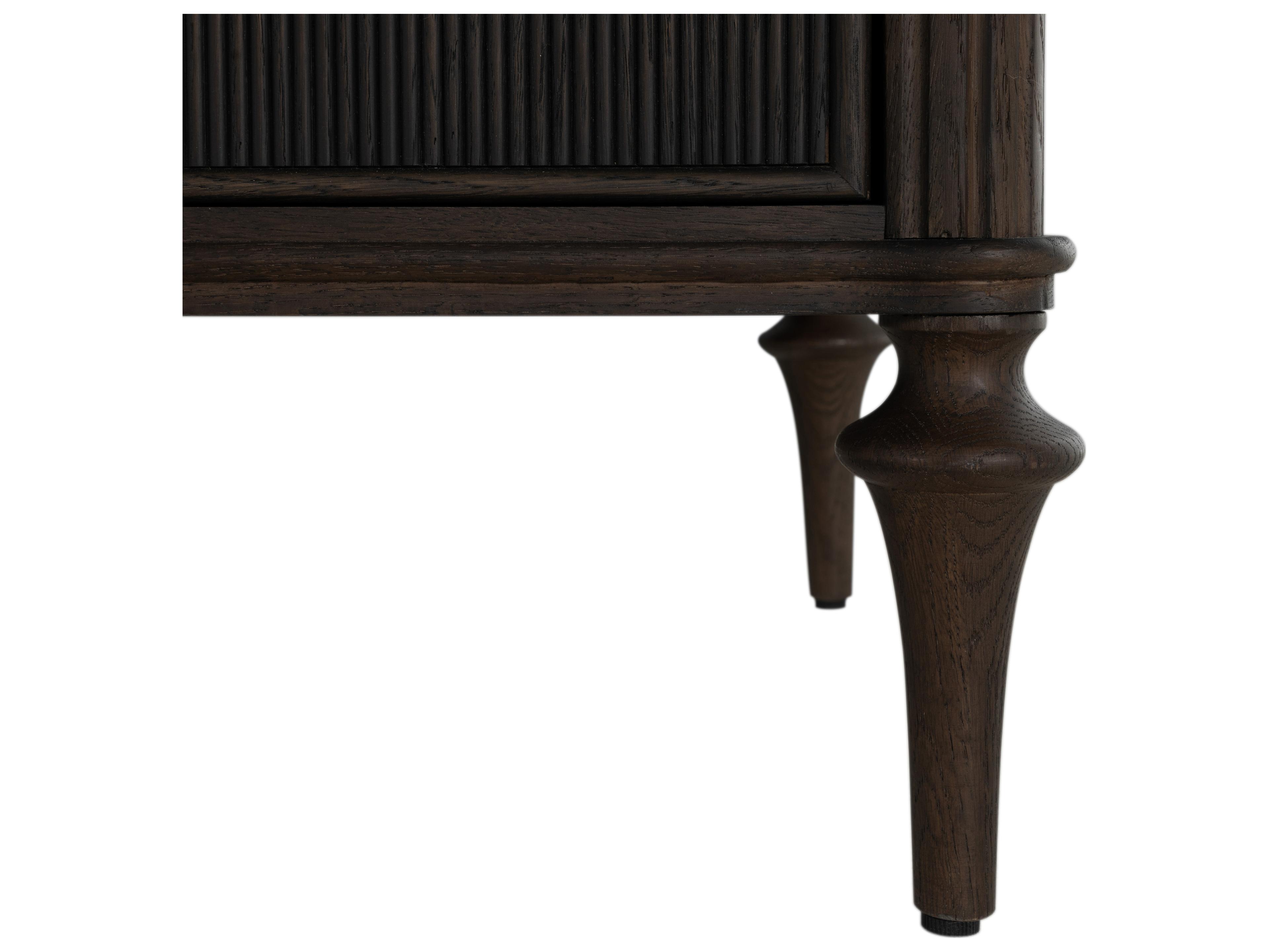 Gabby Andrea Brown Oak Wood Accent Chest
