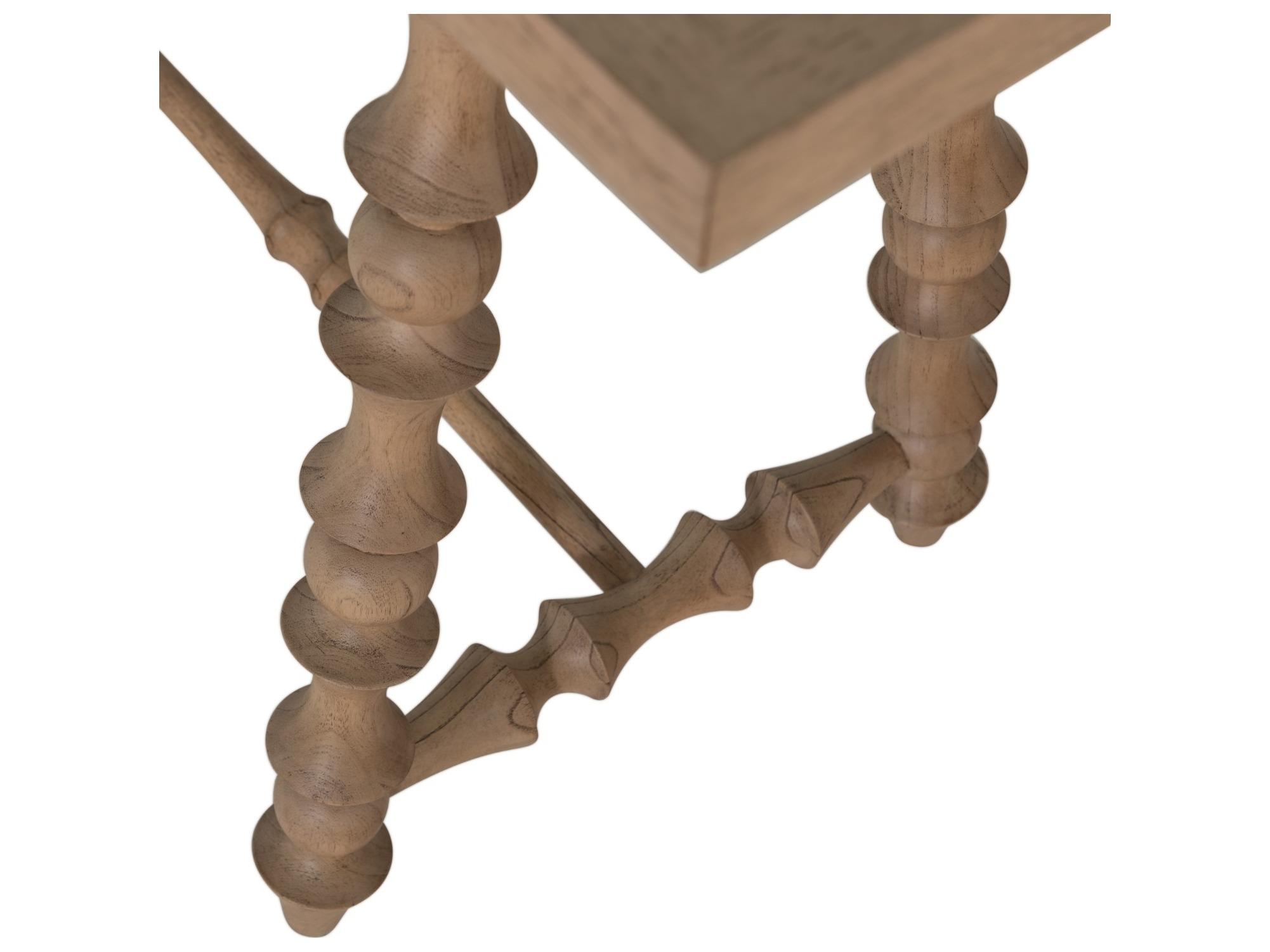 Gabby Kirkwood Rectangular Wood Brown Natural Console Table