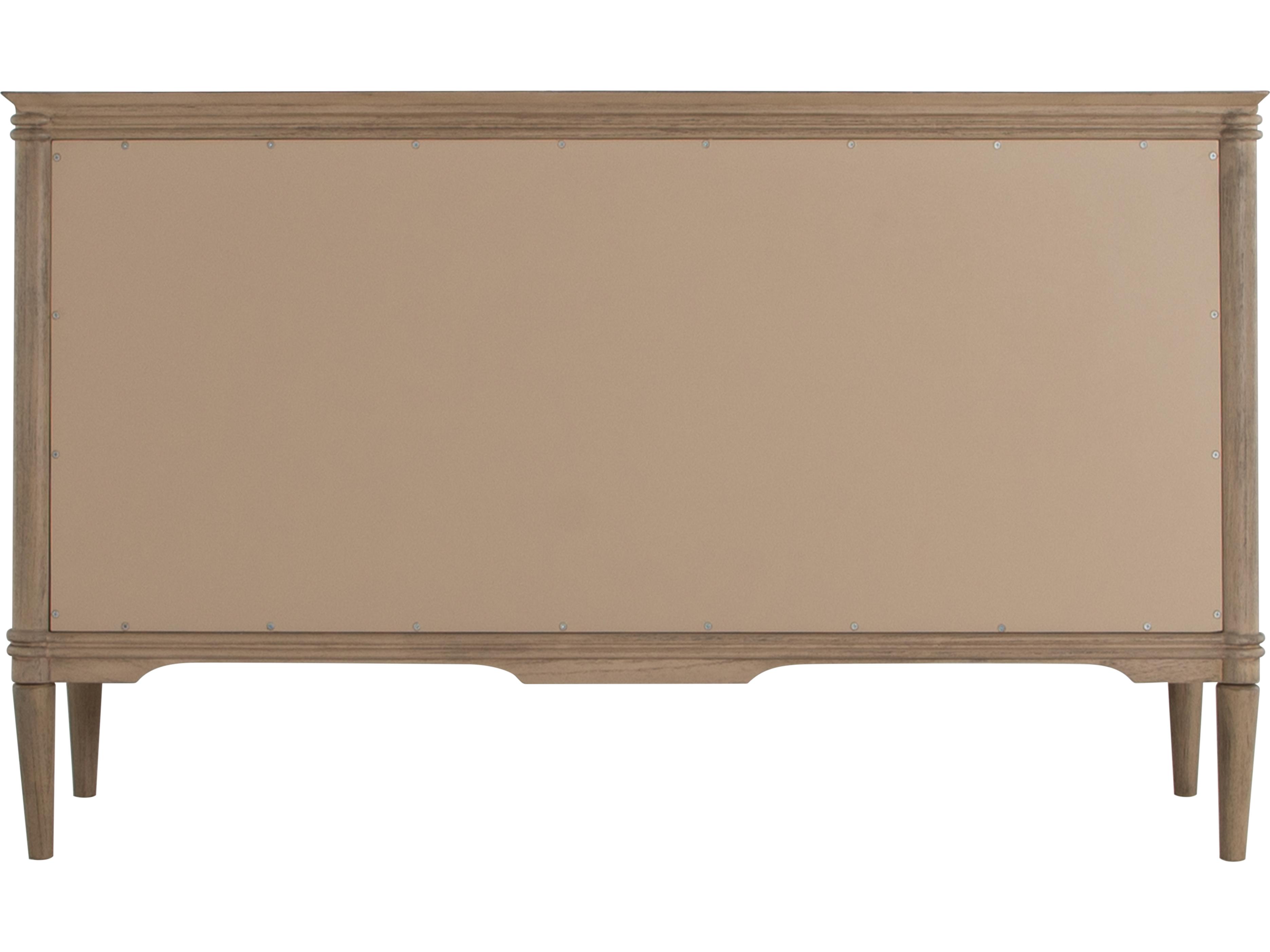 Gabby Linnea 6-Drawers Brown Mindi Wood Double Dresser