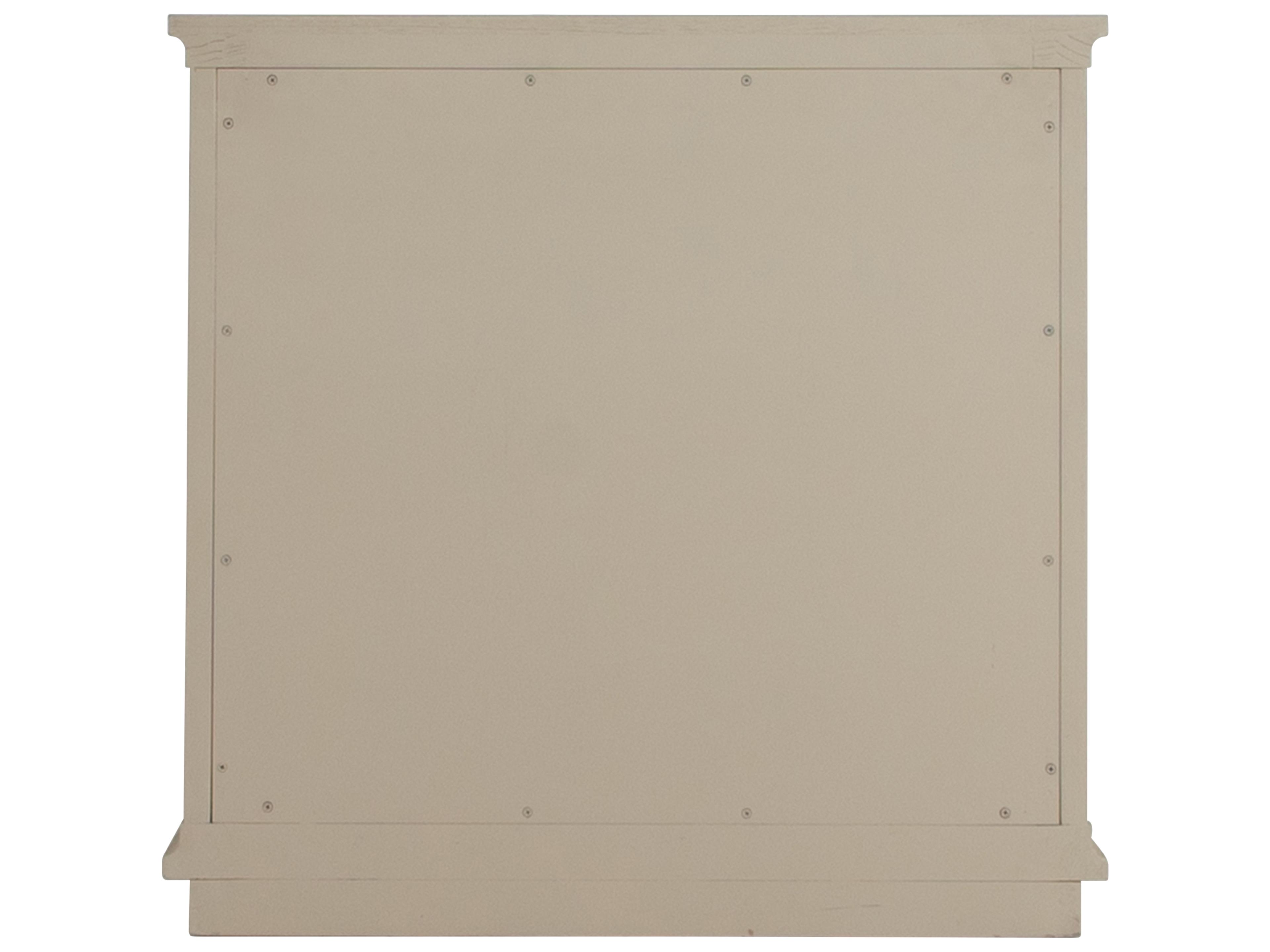 Gabby Meredith 3-Drawers Beige Mindi Wood Nightstand