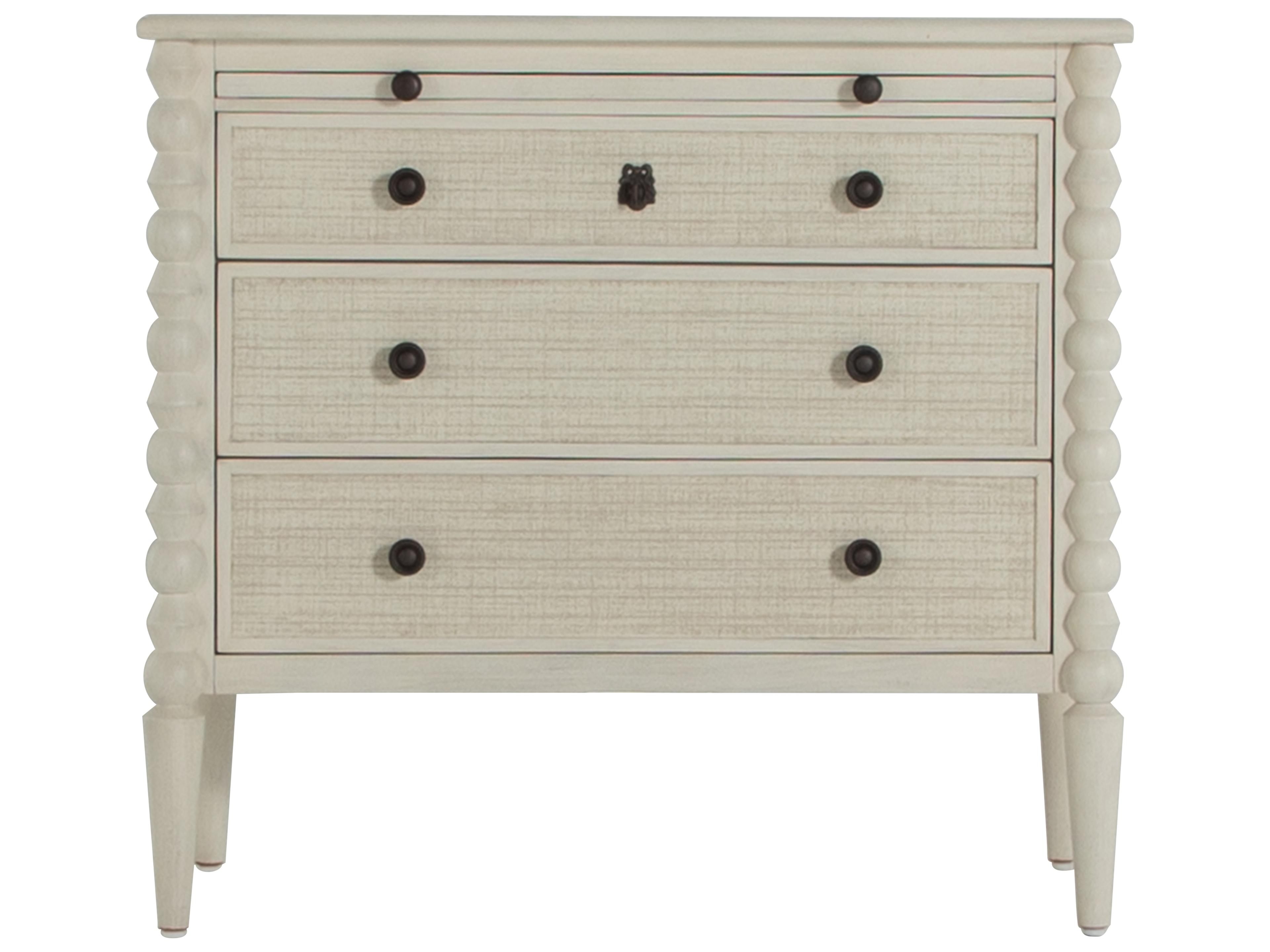 Gabby Jennifer White Mindi Wood Nightstand