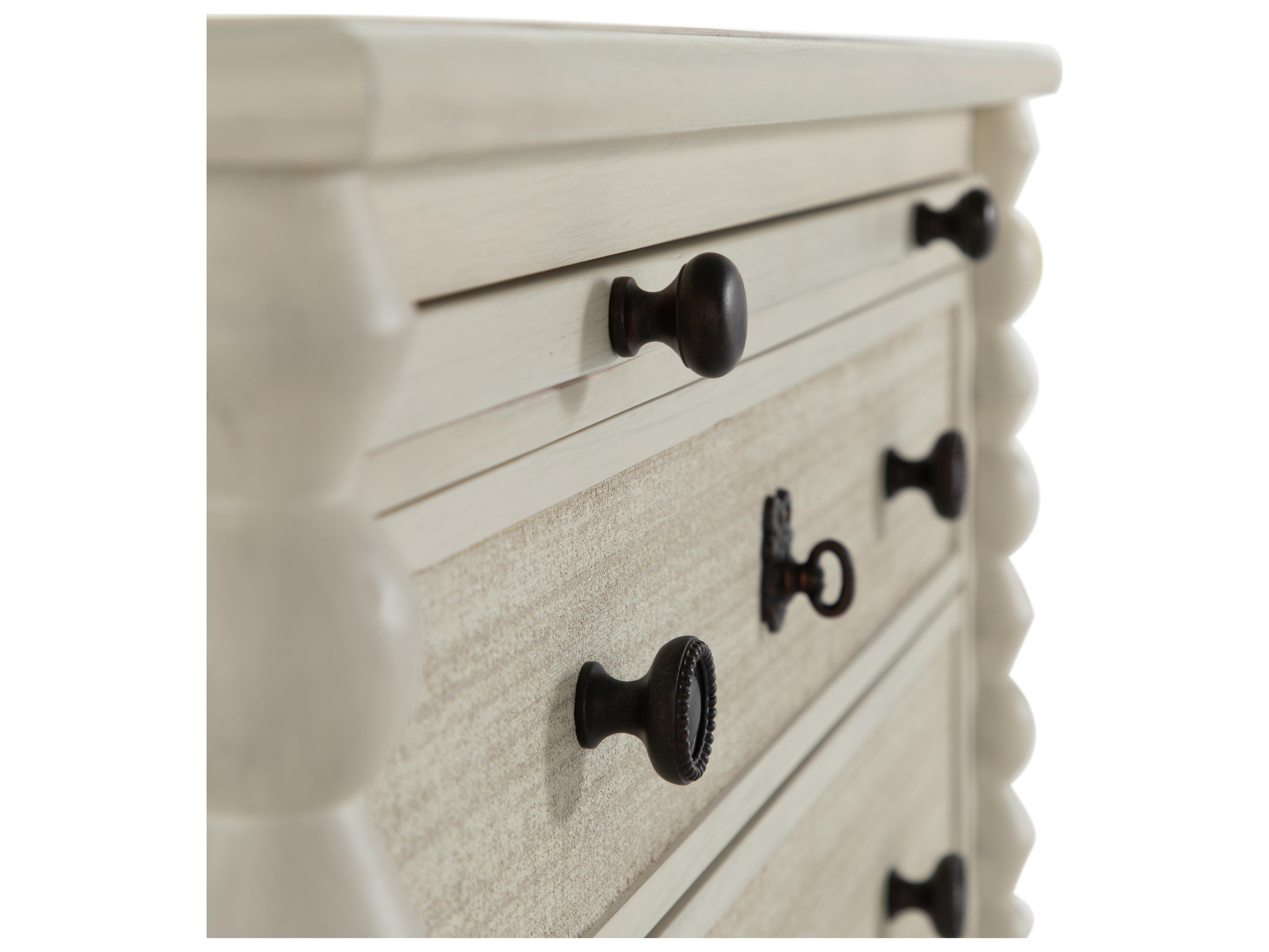 Gabby Jennifer White Mindi Wood Nightstand