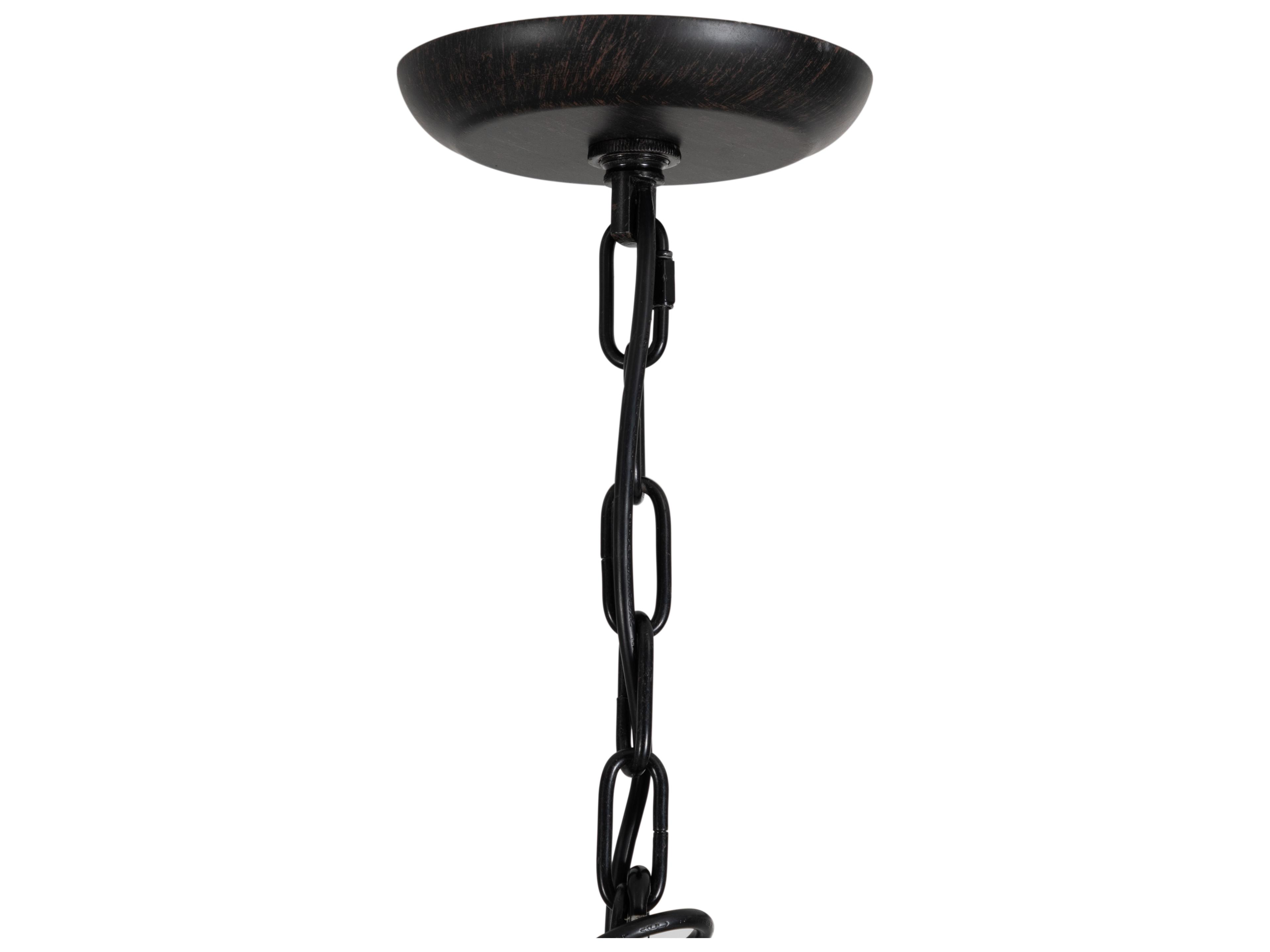 Gabby Tyrell 10-Light Black Candelabra Chandelier