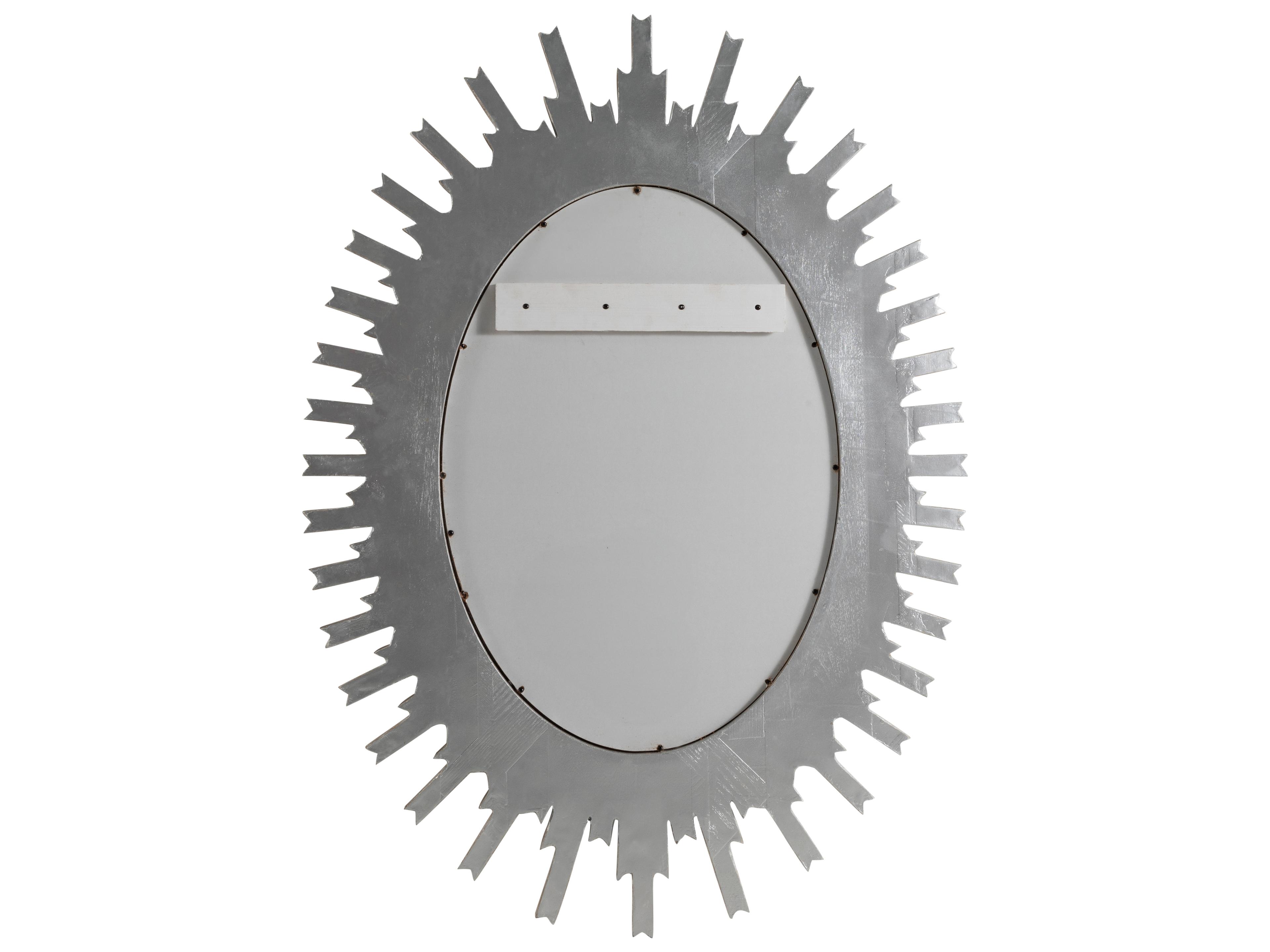 Gabby Jean-michel White & Ivory Wall Mirror Sunburst