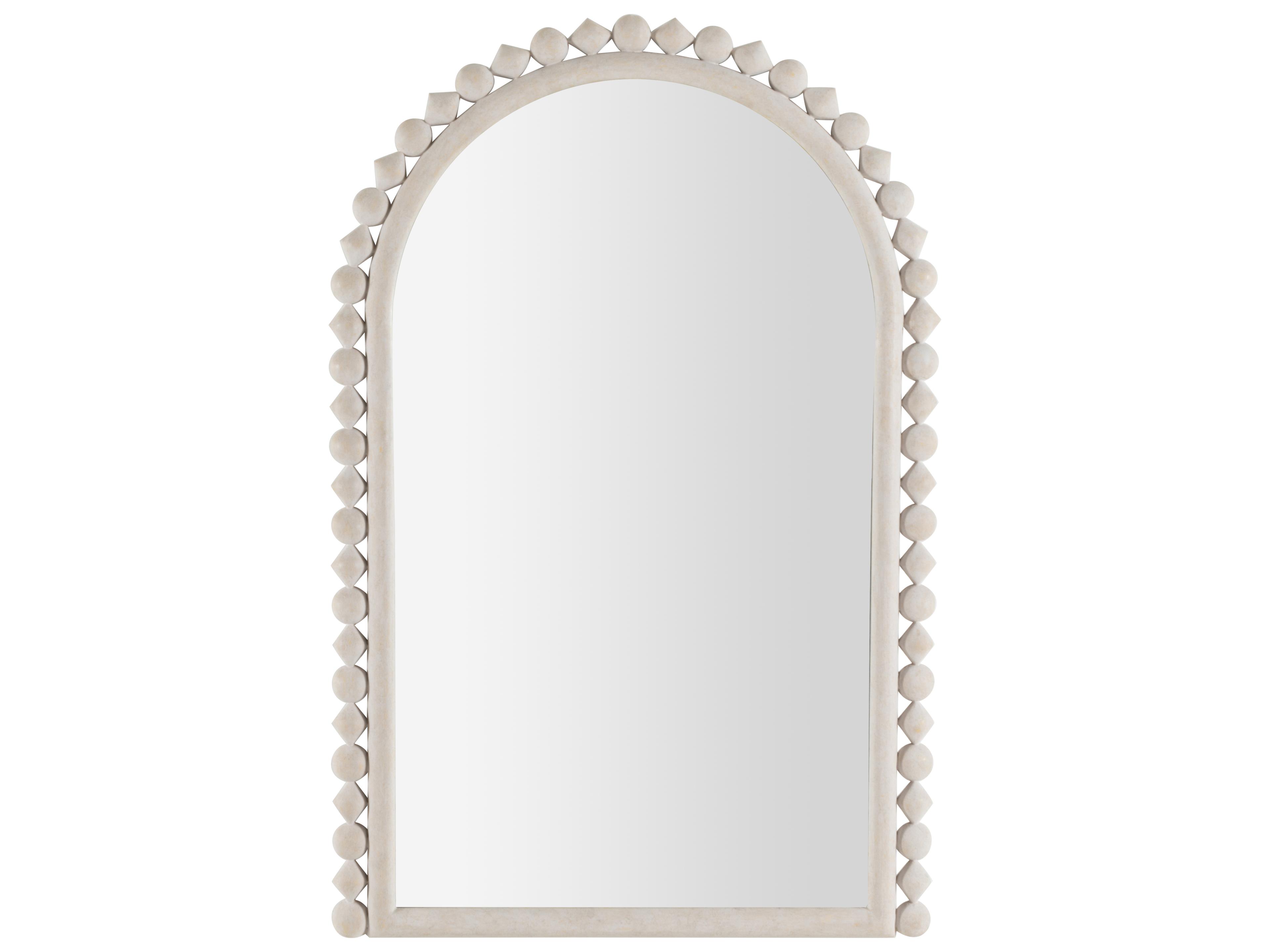 Gabby Belle White & Ivory Wall Mirror
