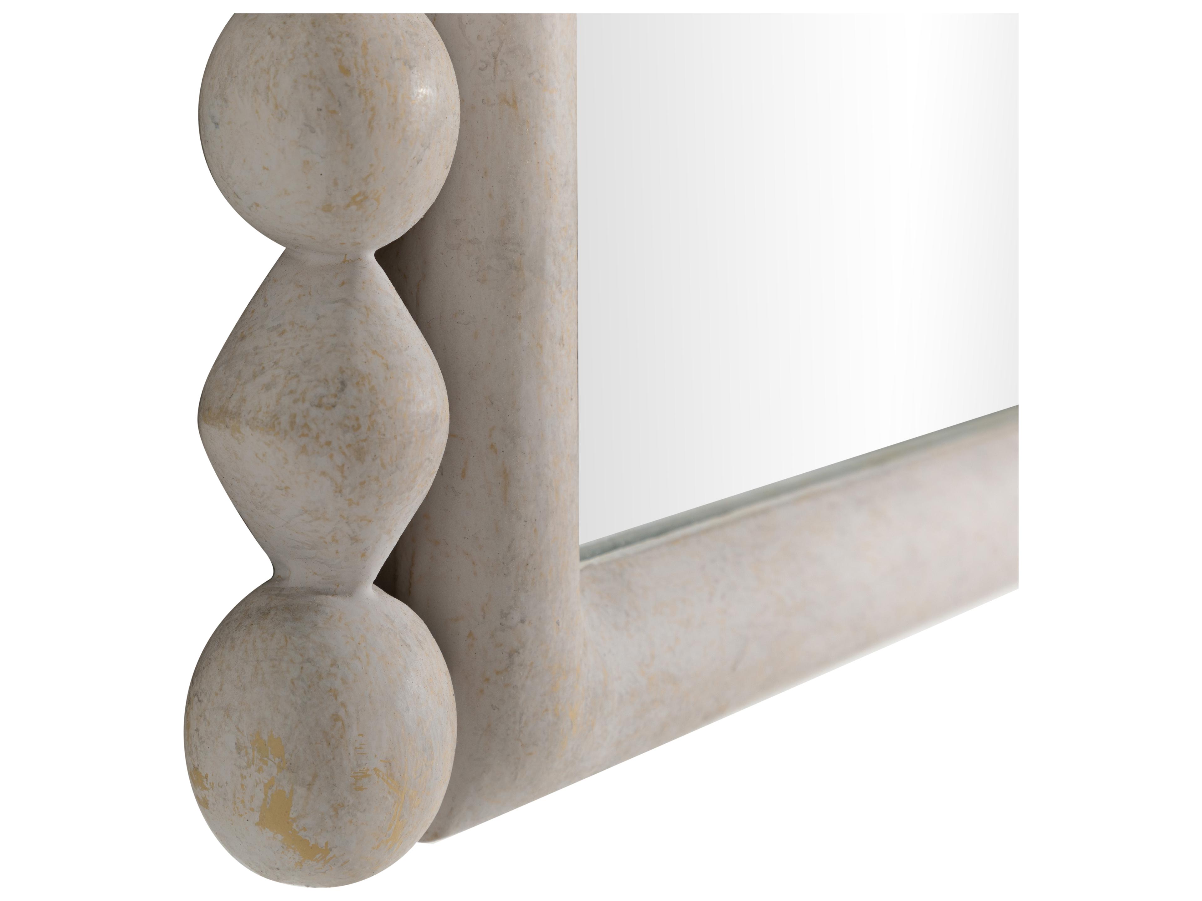 Gabby Belle White & Ivory Wall Mirror