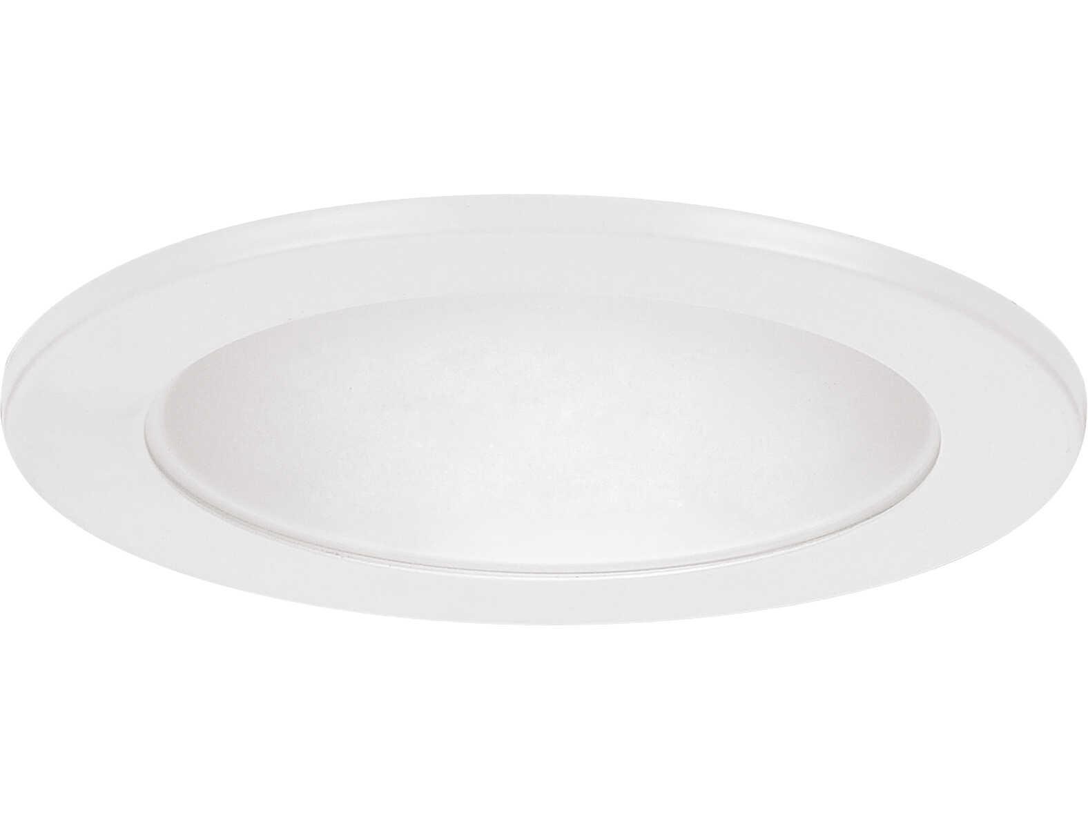 Generation Lighting Recessed Frosted Glass Shower Trim