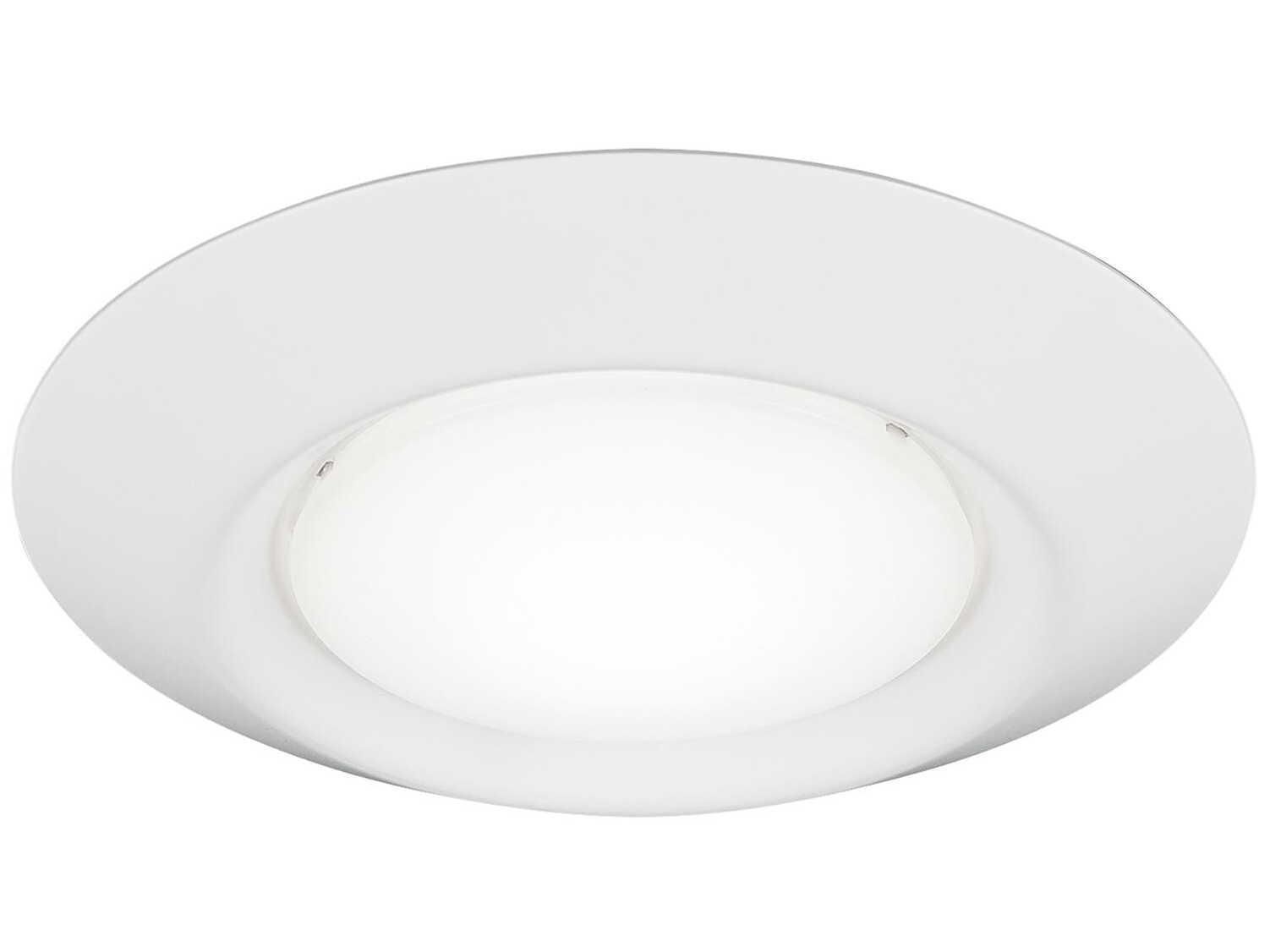 Generation Lighting Traverse 1-Light White LED Round Recessed Light