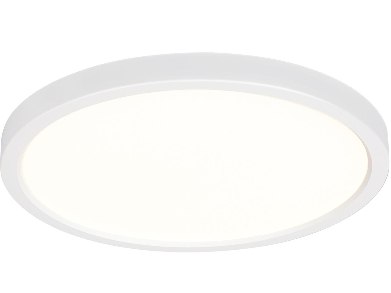 Generation Lighting Lotus 1-Light White Round Flush Mount