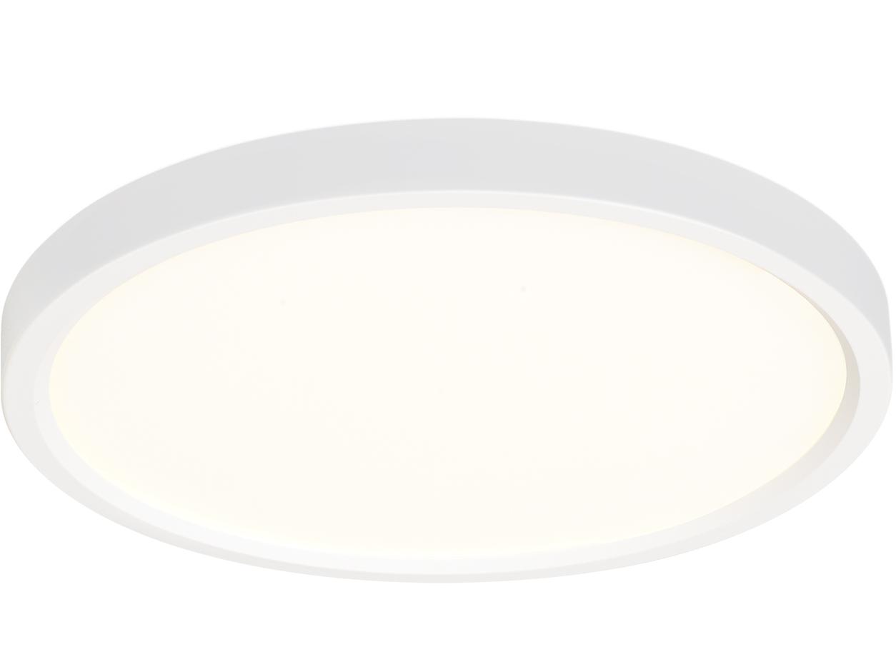 Generation Lighting Lotus 1-Light White Round Flush Mount