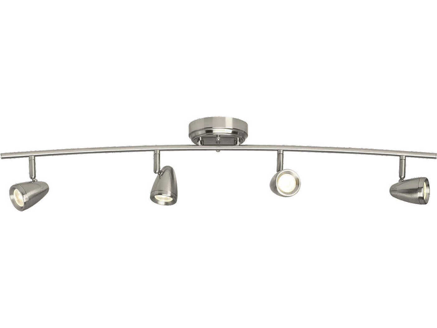 Generation Lighting Talida 4-Light Brushed Nickel LED Track & Rail Light