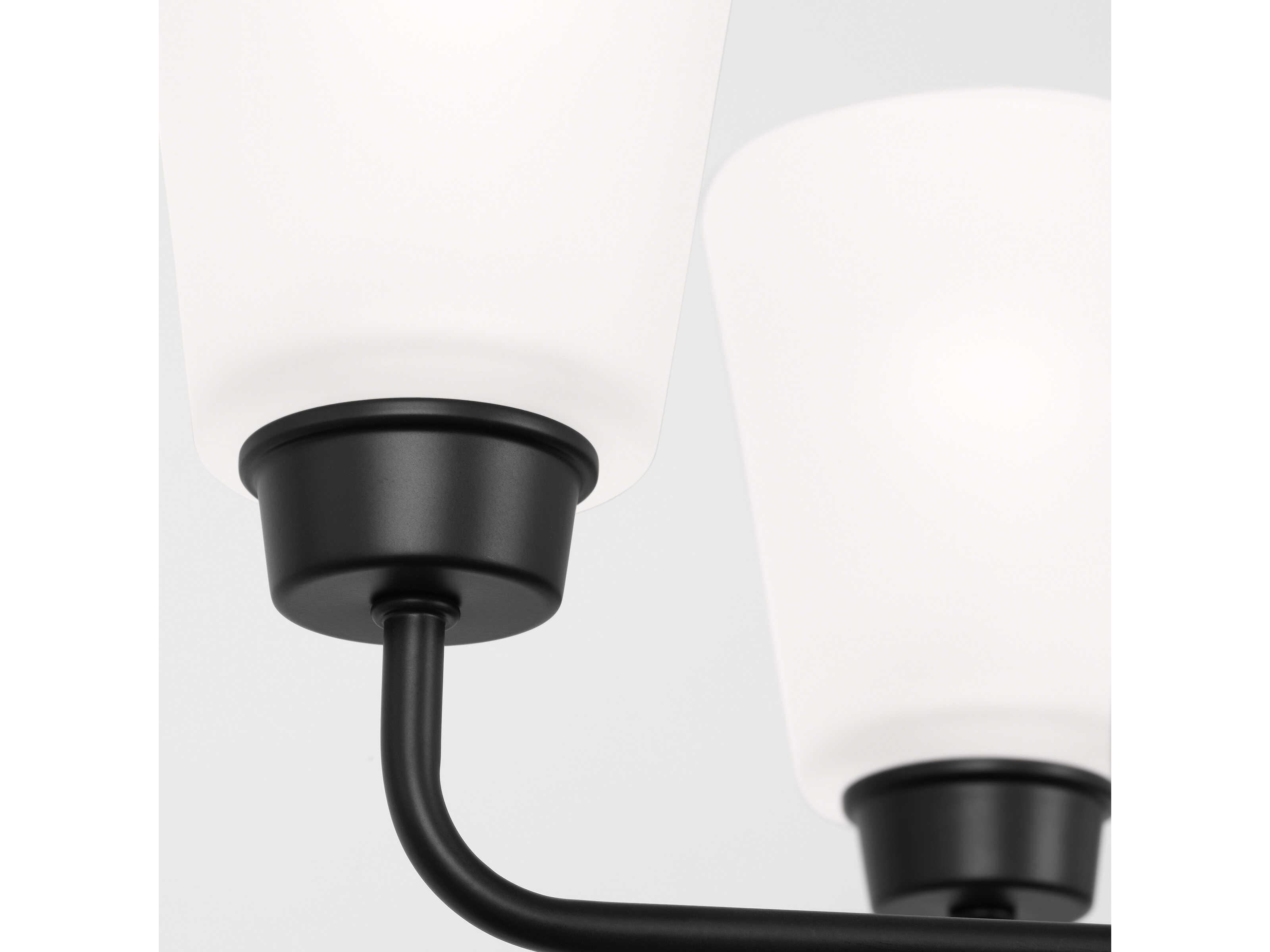 Generation Lighting Kerrville 5-Light Midnight Black Chandelier