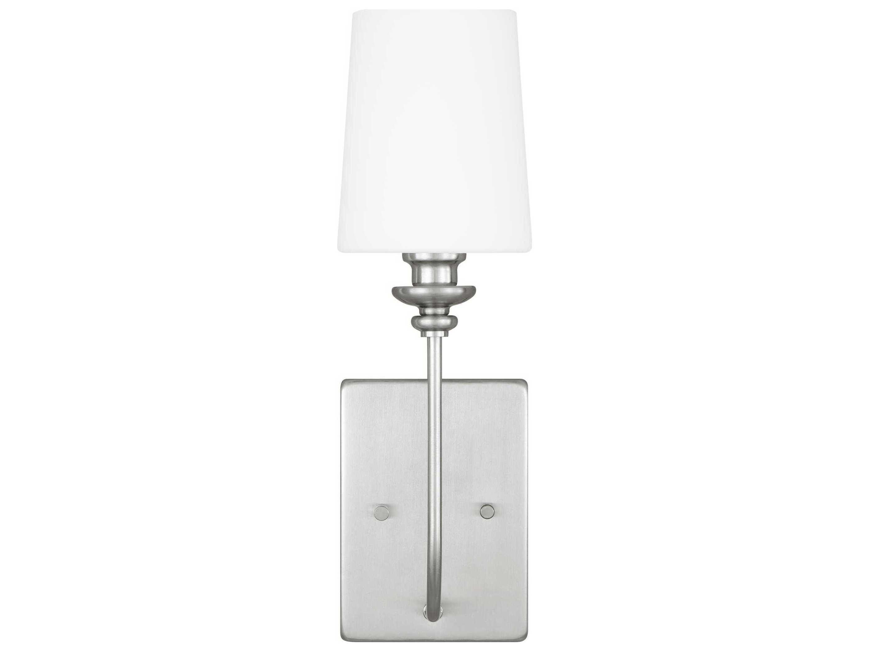 Generation Lighting Bellevue 1-Light Brushed Nickel Wall Sconce
