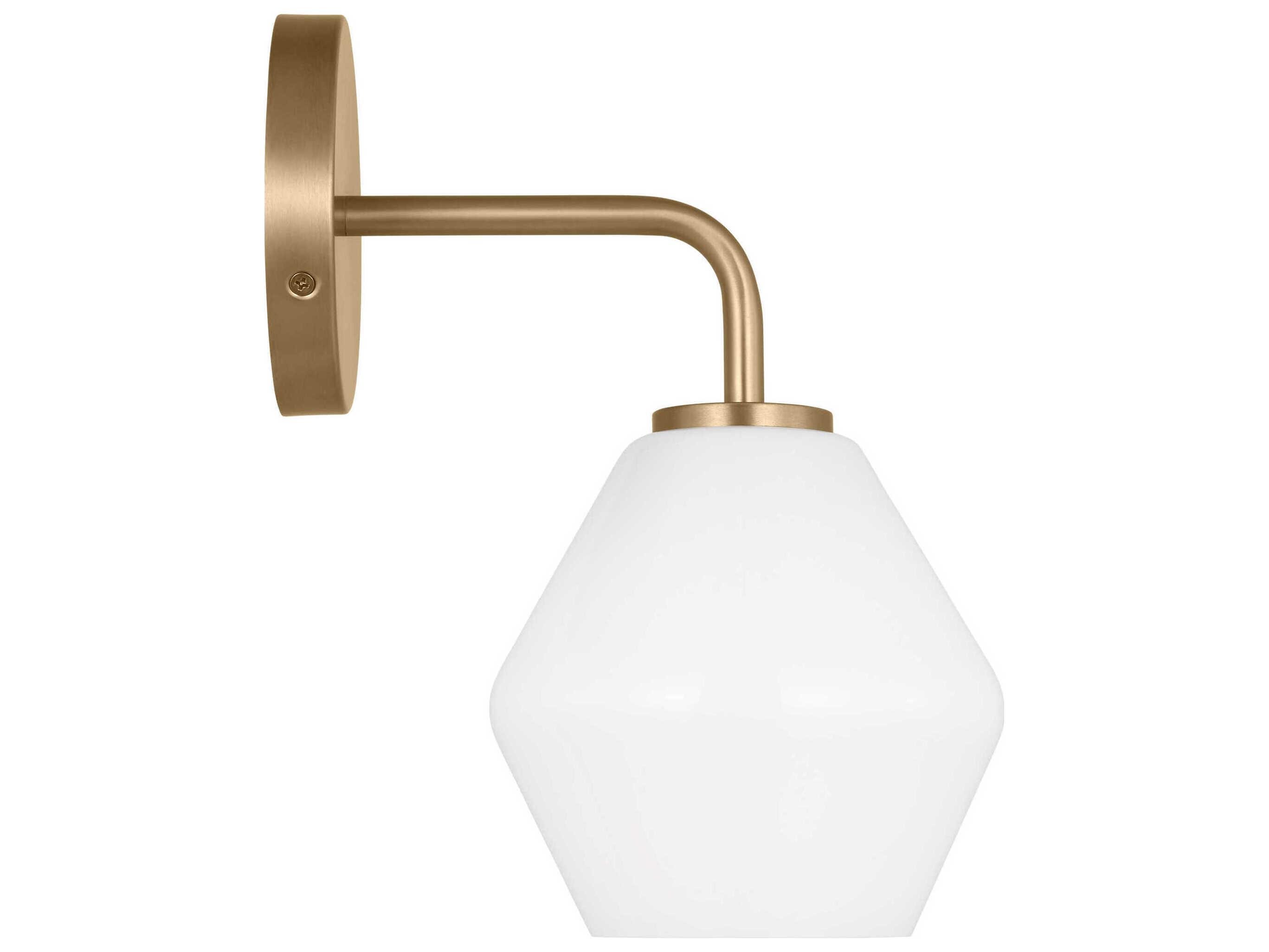 Generation Lighting Jett 1-Light Satin Brass Wall Sconce