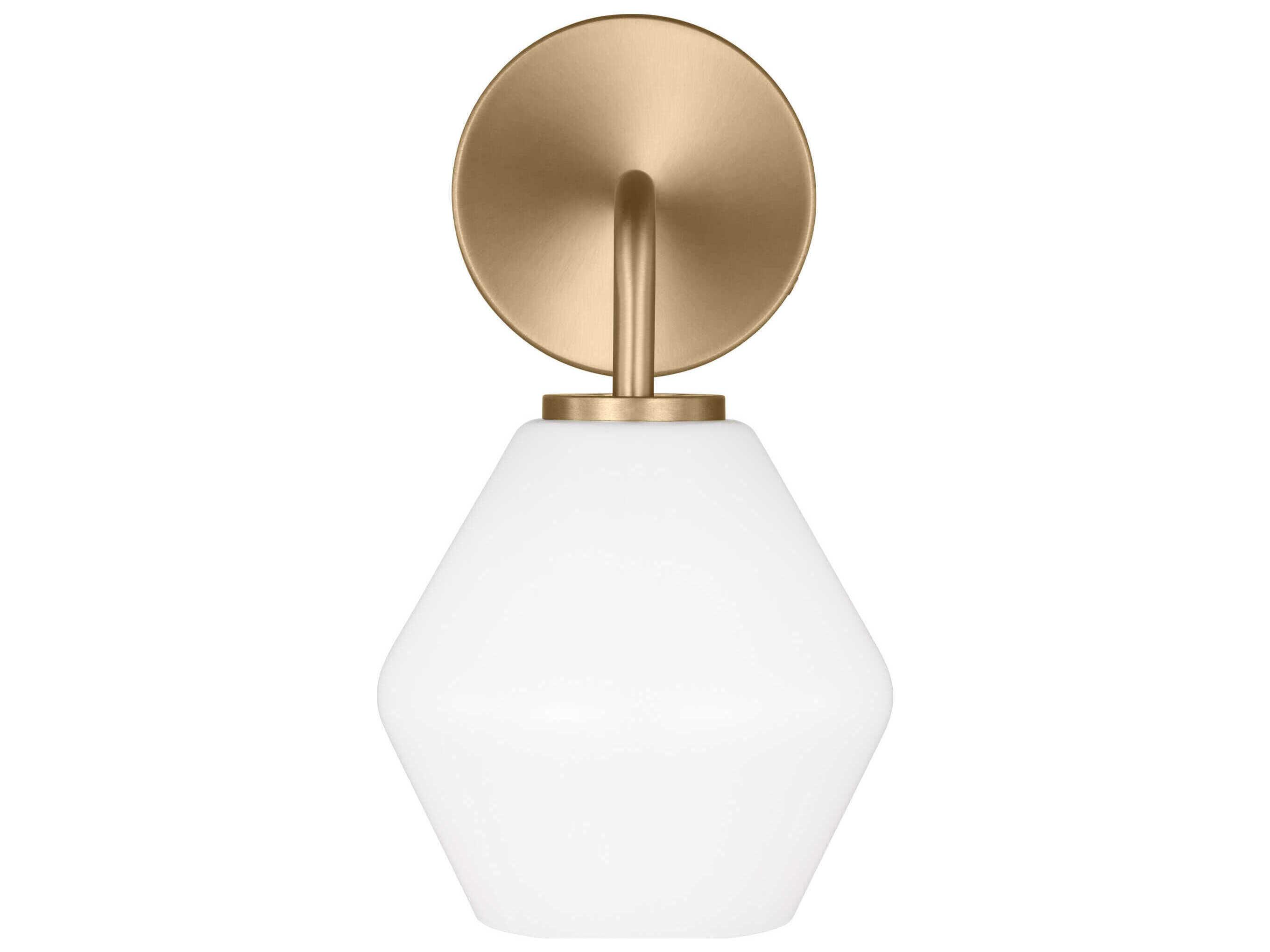 Generation Lighting Jett 1-Light Satin Brass Wall Sconce
