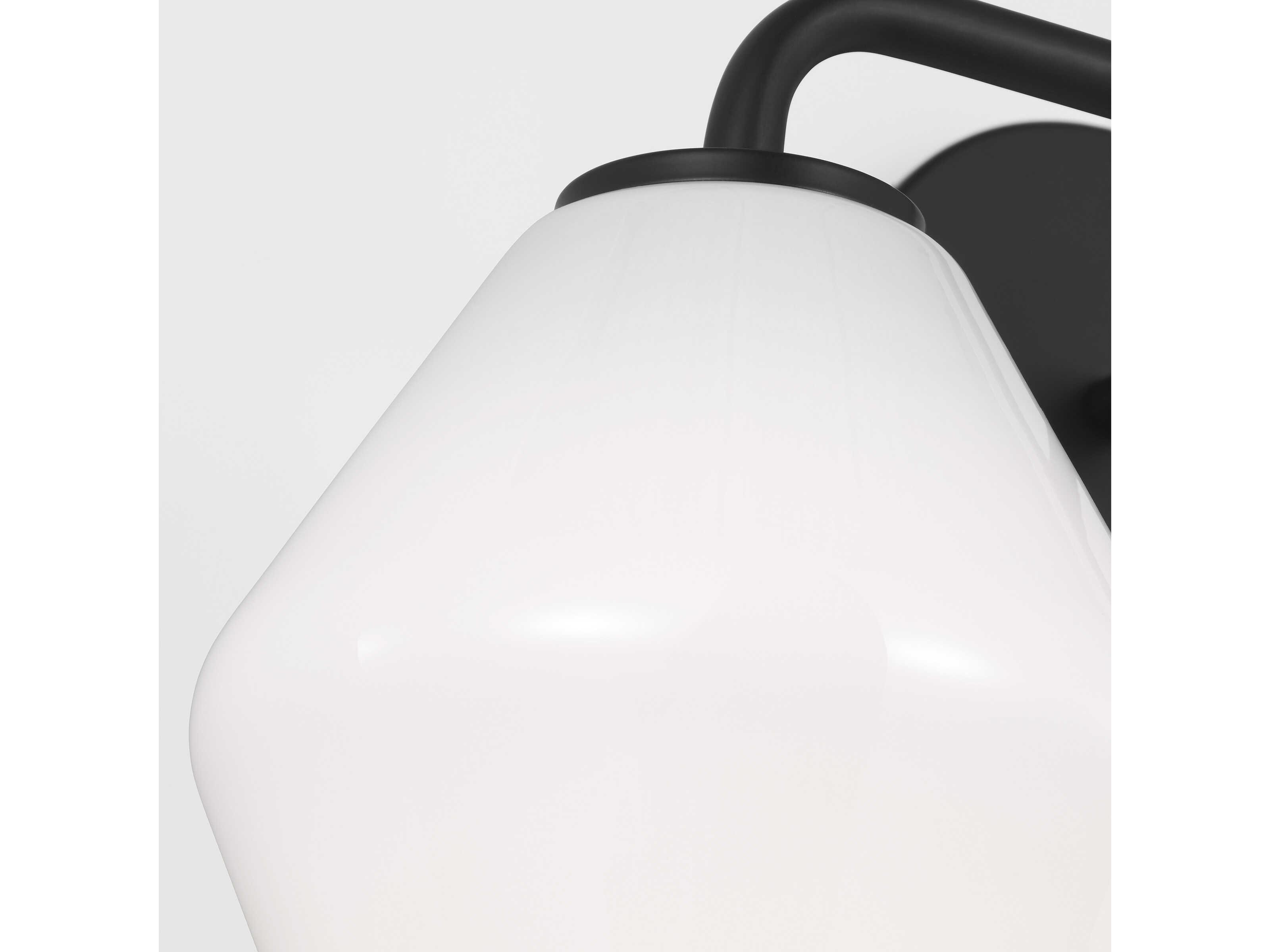 Generation Lighting Jett 2-Light Midnight Black Vanity Light