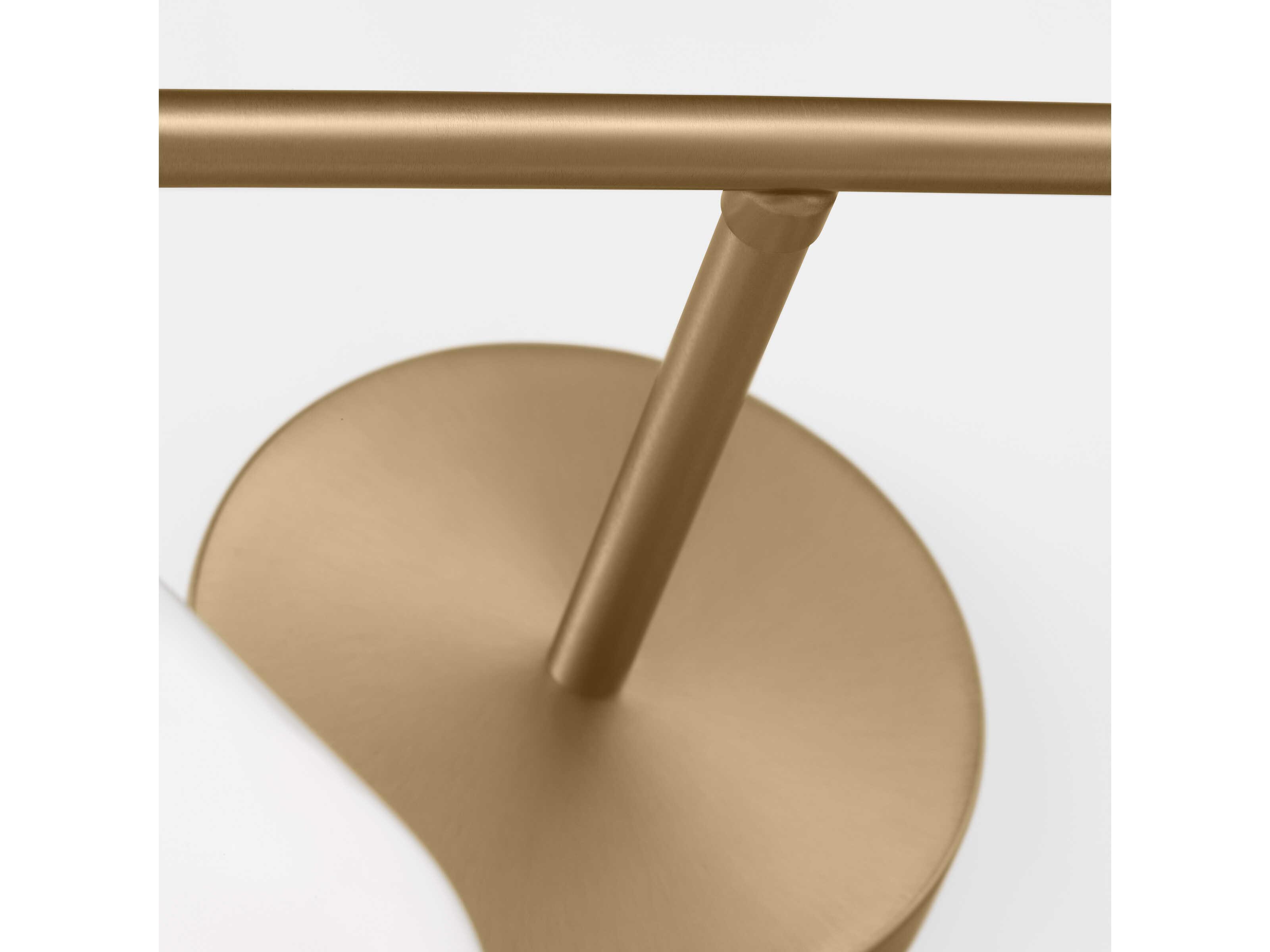 Generation Lighting Jett 2-Light Satin Brass Vanity Light