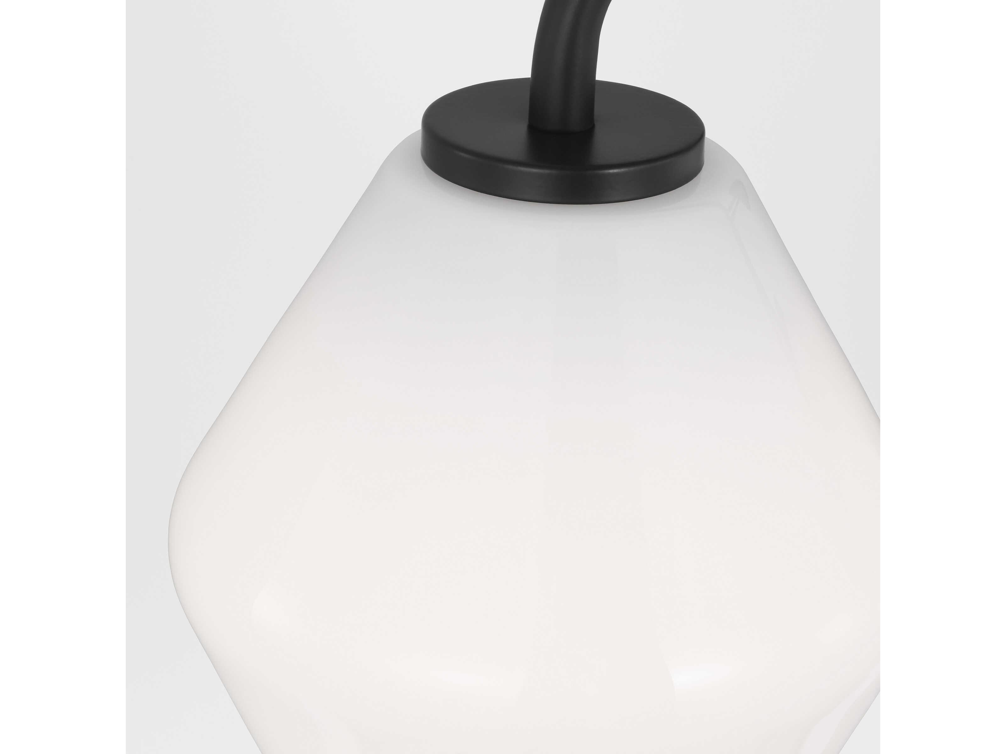 Generation Lighting Jett 3-Light Midnight Black Vanity Light