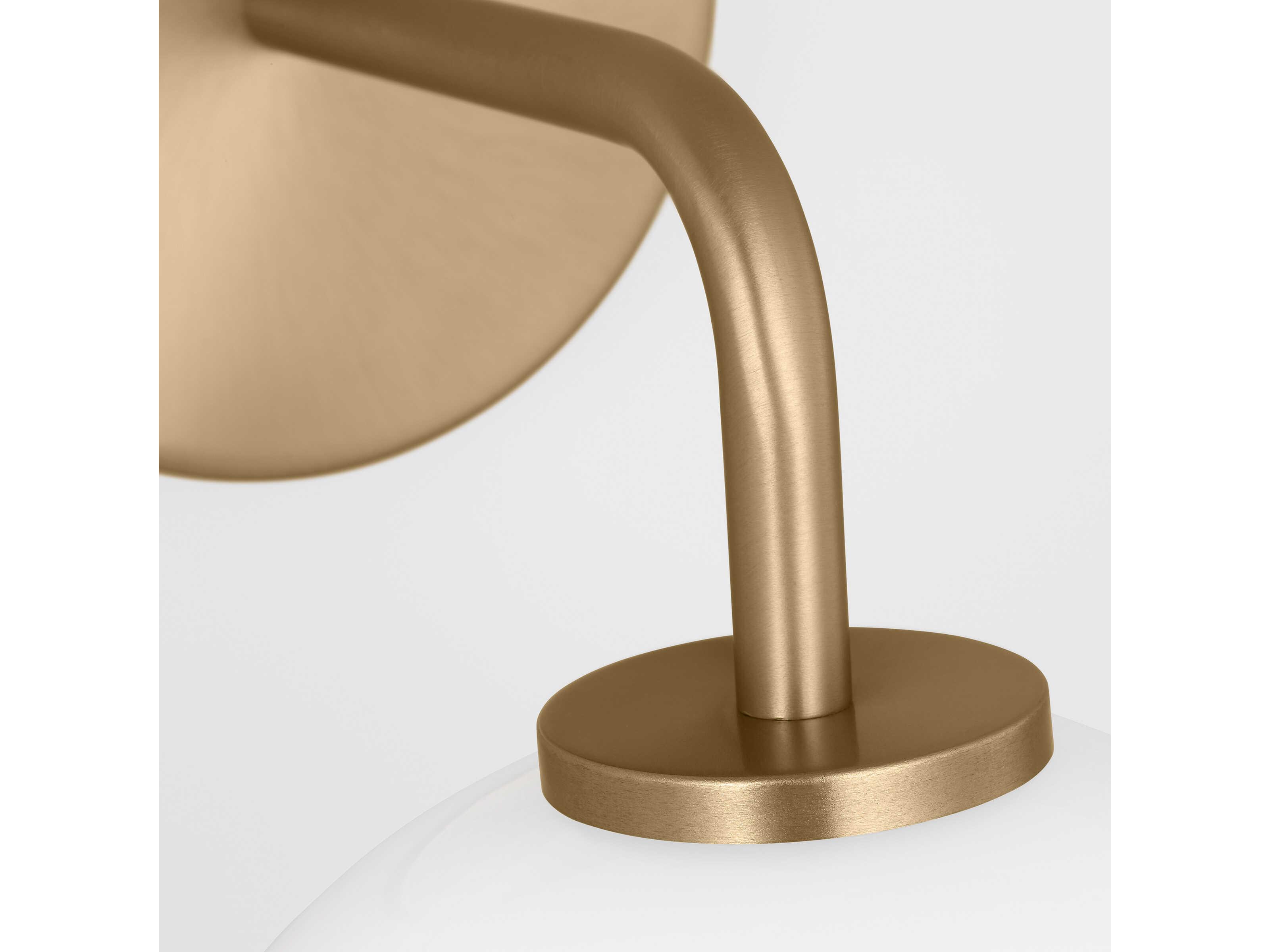 Generation Lighting Orley 1-Light Satin Brass Wall Sconce