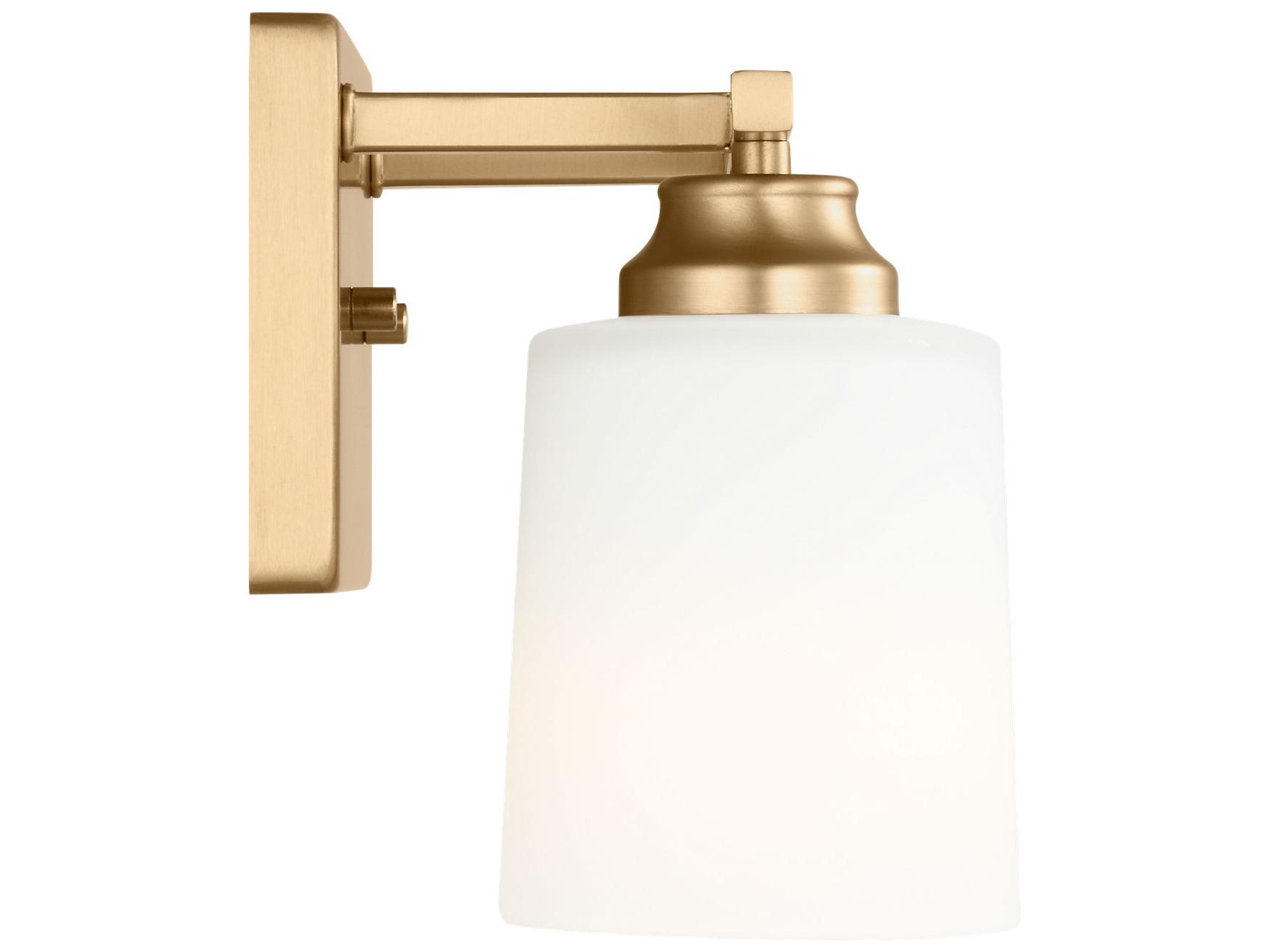 Generation Lighting Vinton 2-Light Satin Brass Traditional Vanity Light