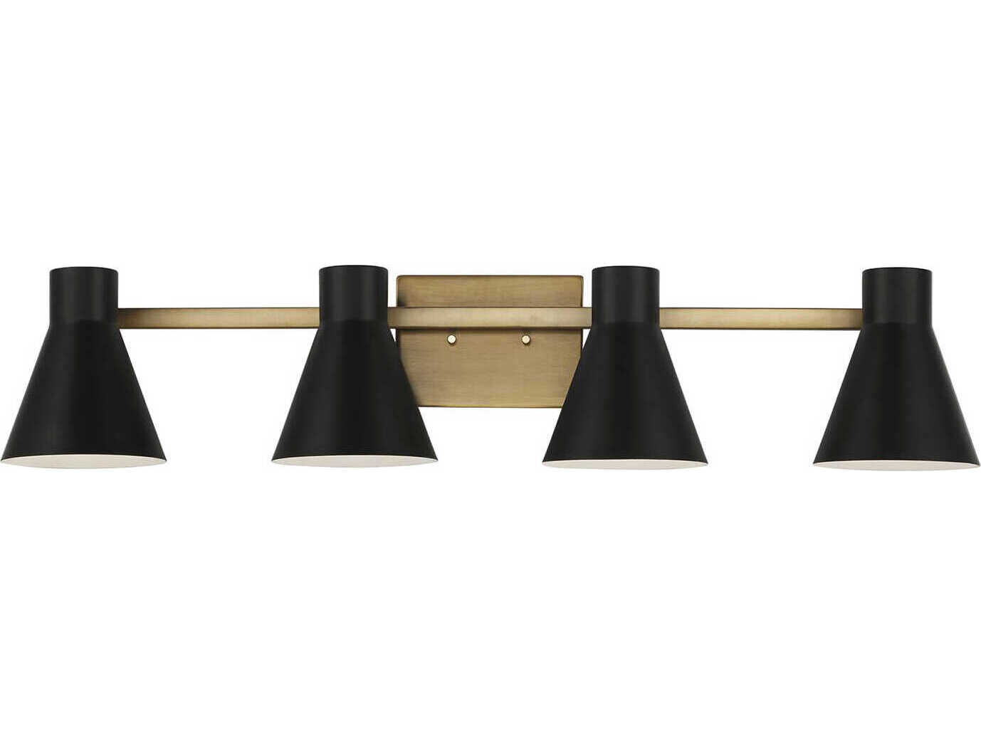 Generation Lighting Towner 4-Light Satin Brass Vanity Light
