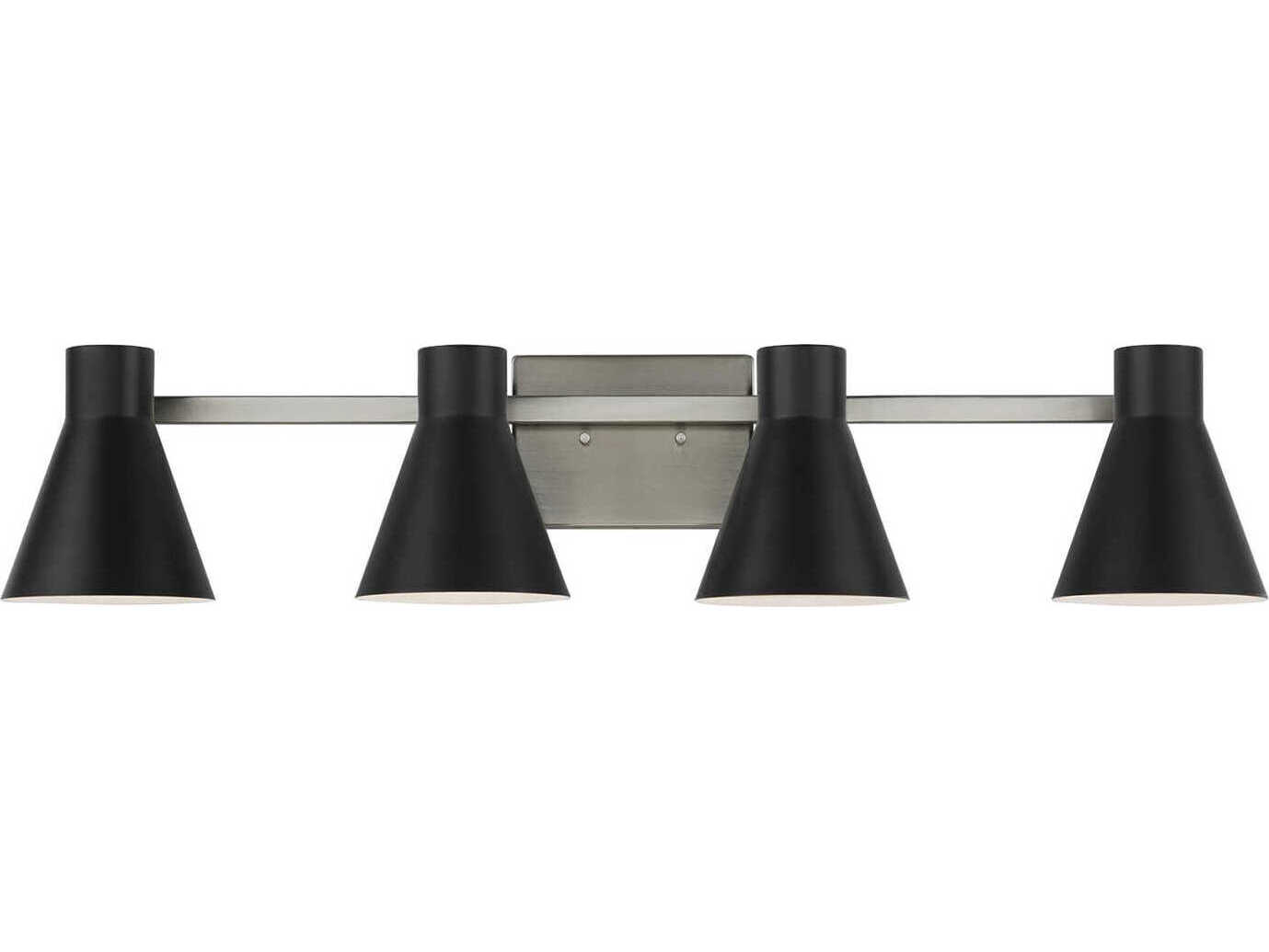 Generation Lighting Towner 4-Light Brushed Nickel Vanity Light