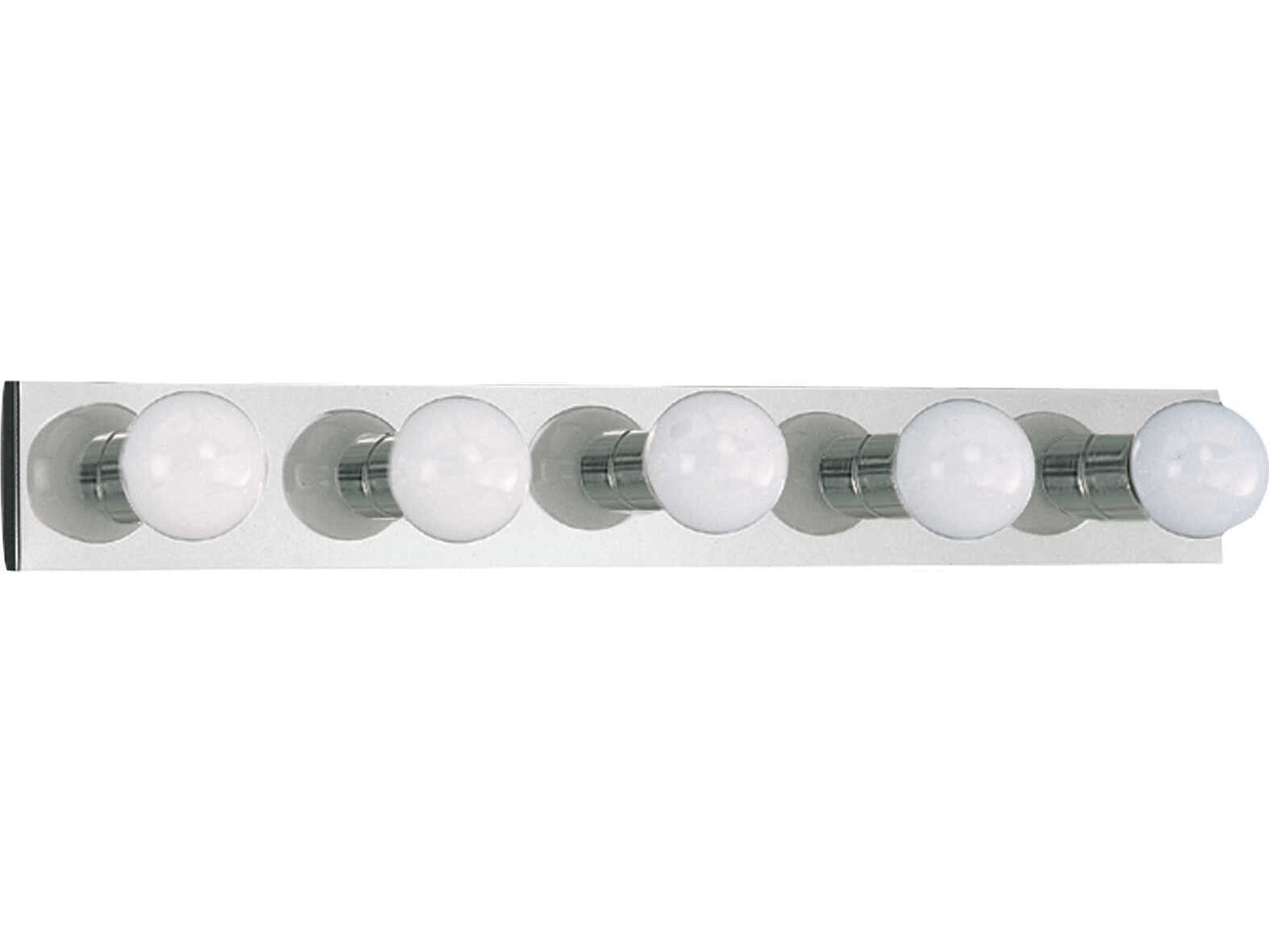 Generation Lighting Center Stage 5-Light Chrome Vanity Light