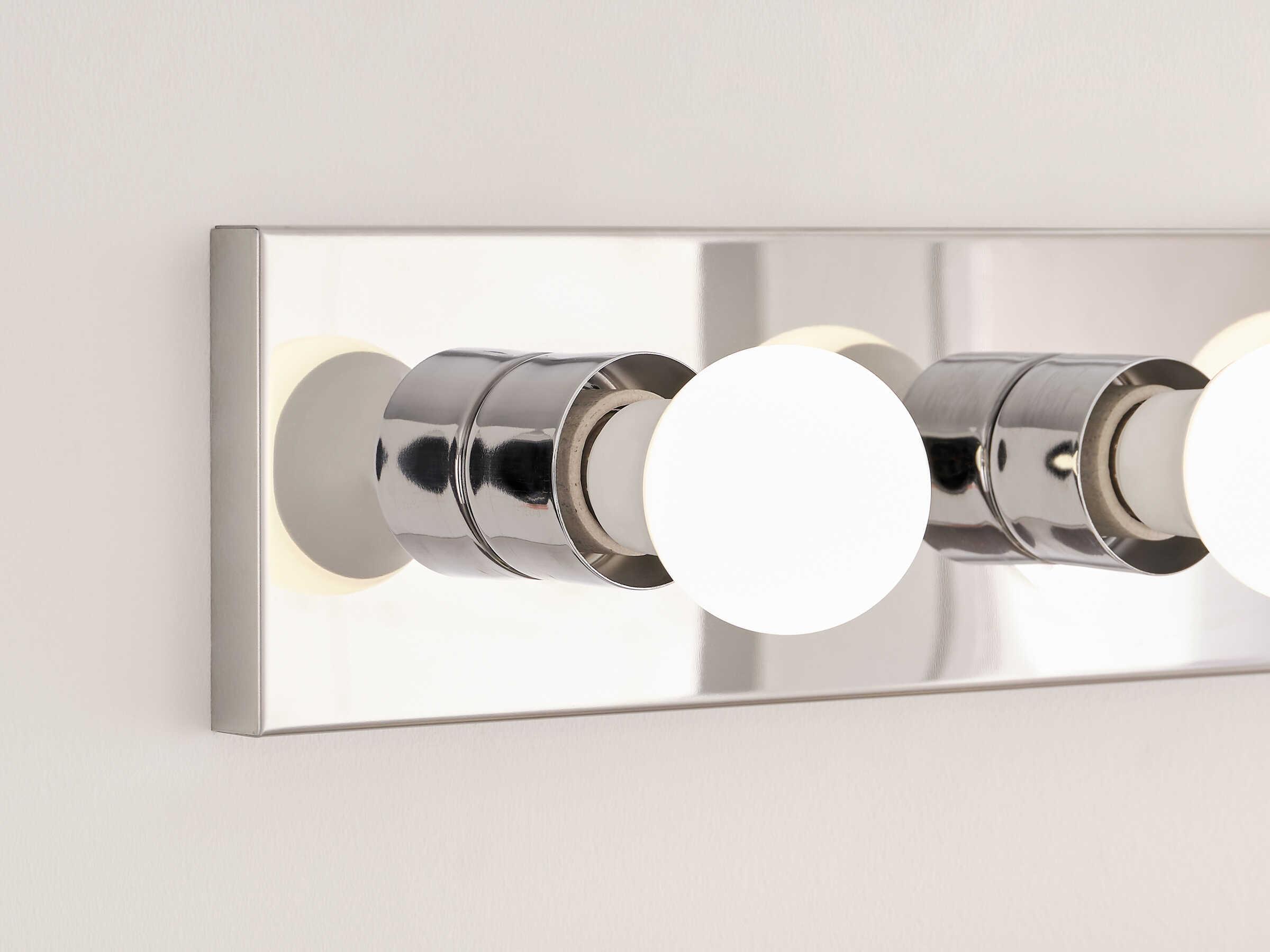 Generation Lighting Center Stage 3-Light Chrome Vanity Light